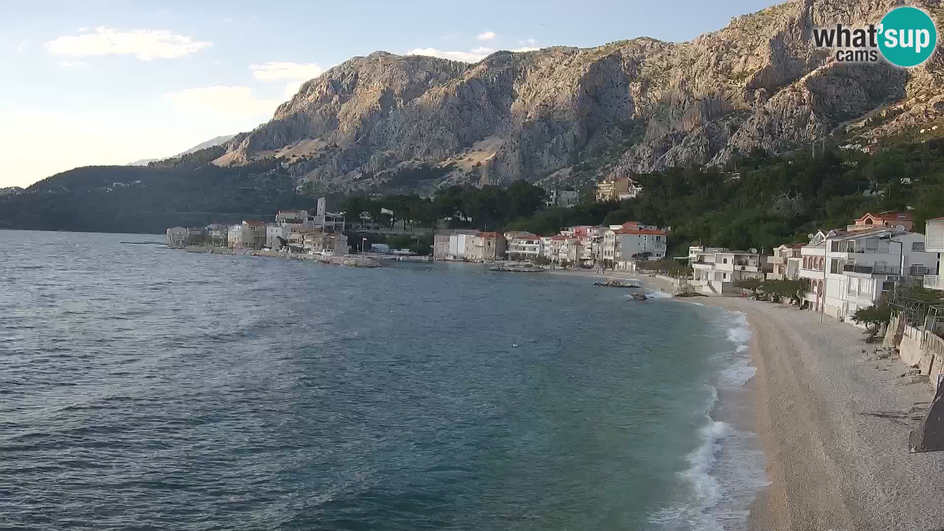 Kamera v živo Drašnice (Podgora) – Plaža