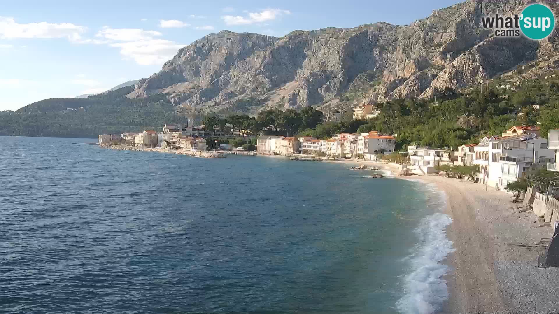 Webcam Drašnice (Podgora)  – Beach – Ober apartments