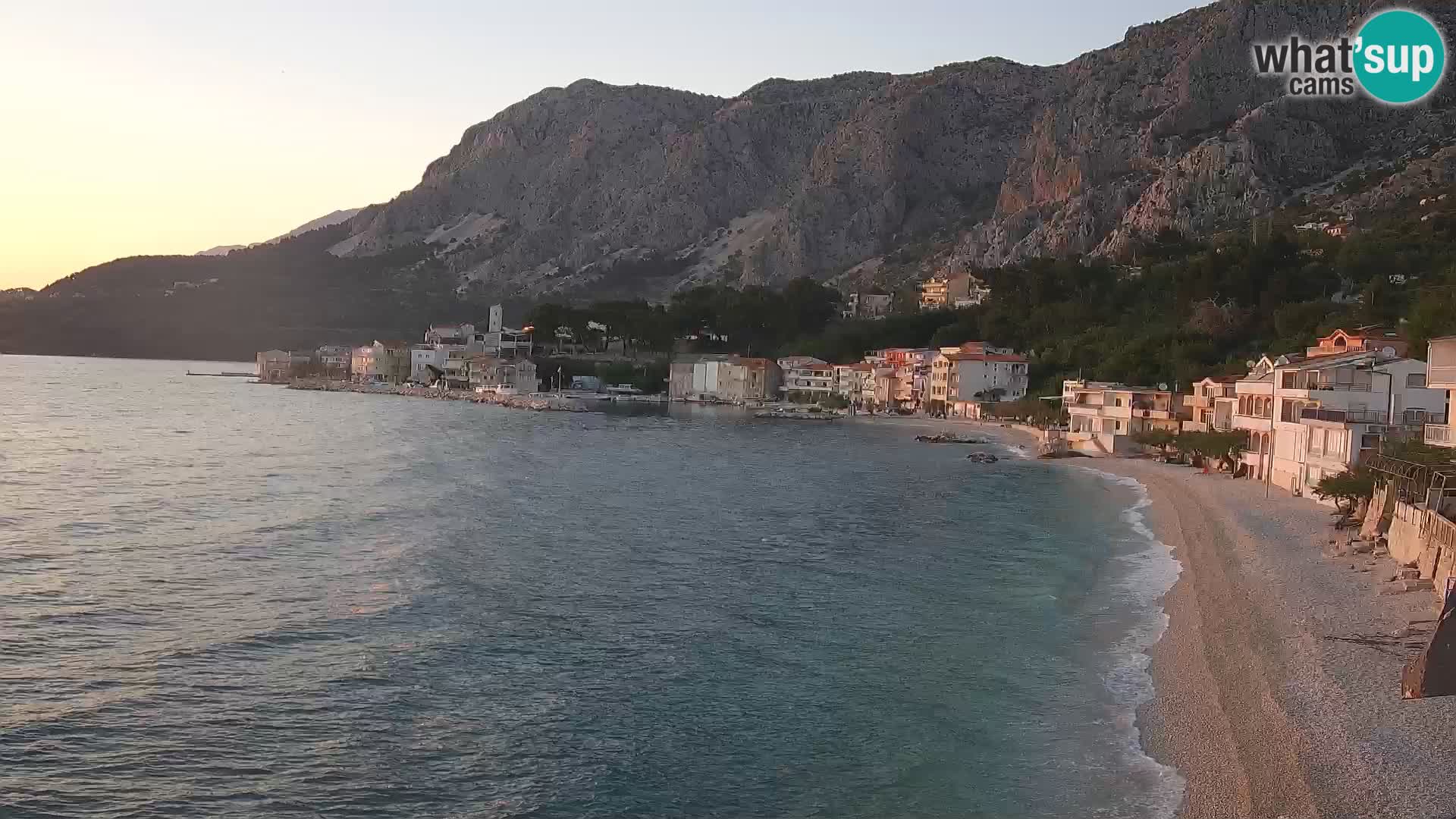 Webcam Drašnice (Podgora)  – Strand