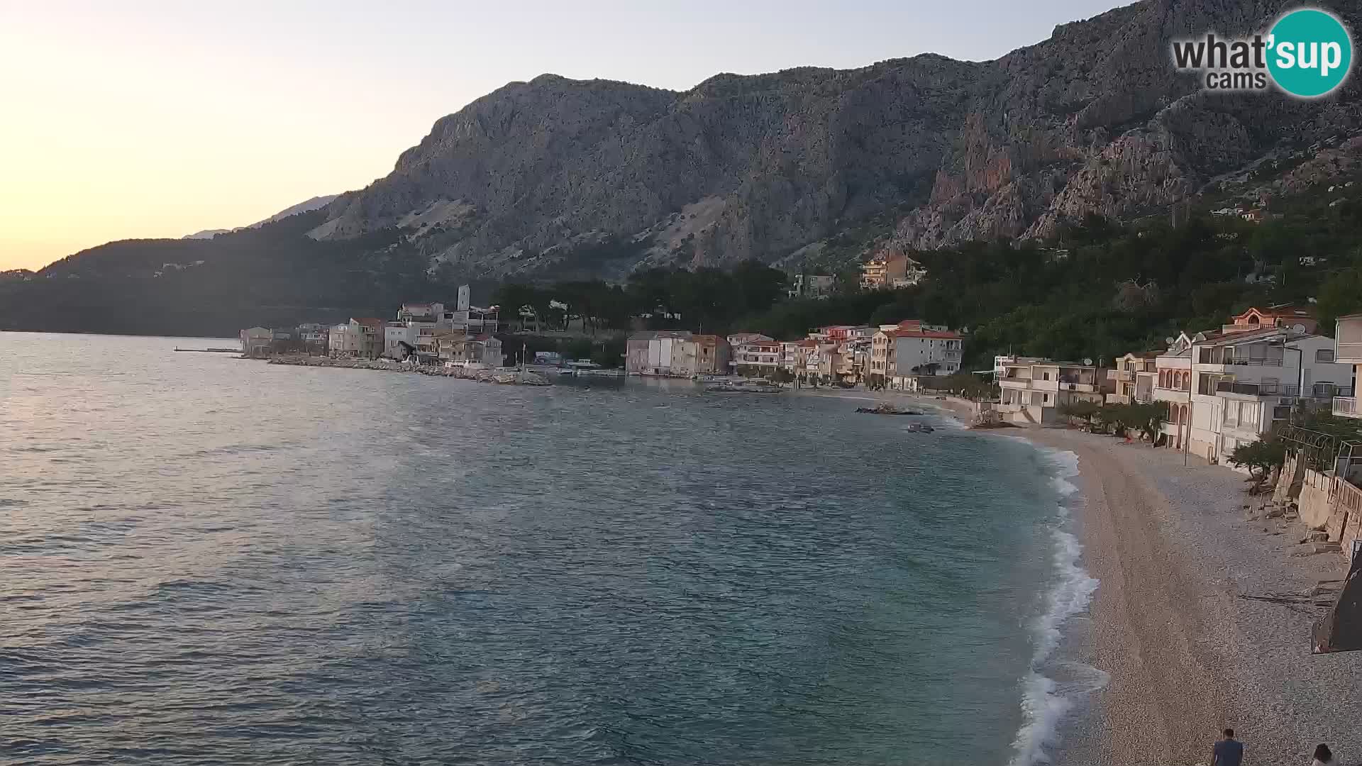 Webcam Drašnice (Podgora)  – Plage