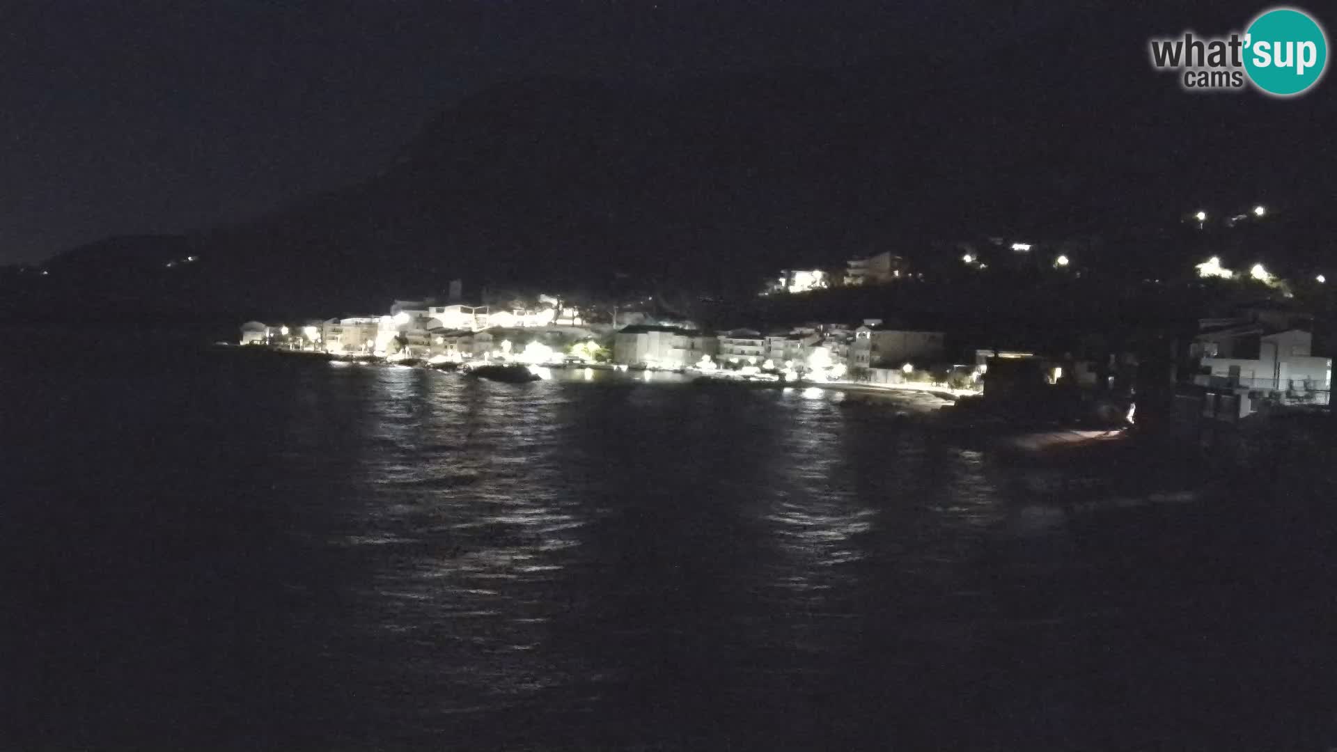 Kamera v živo Drašnice (Podgora) – Plaža