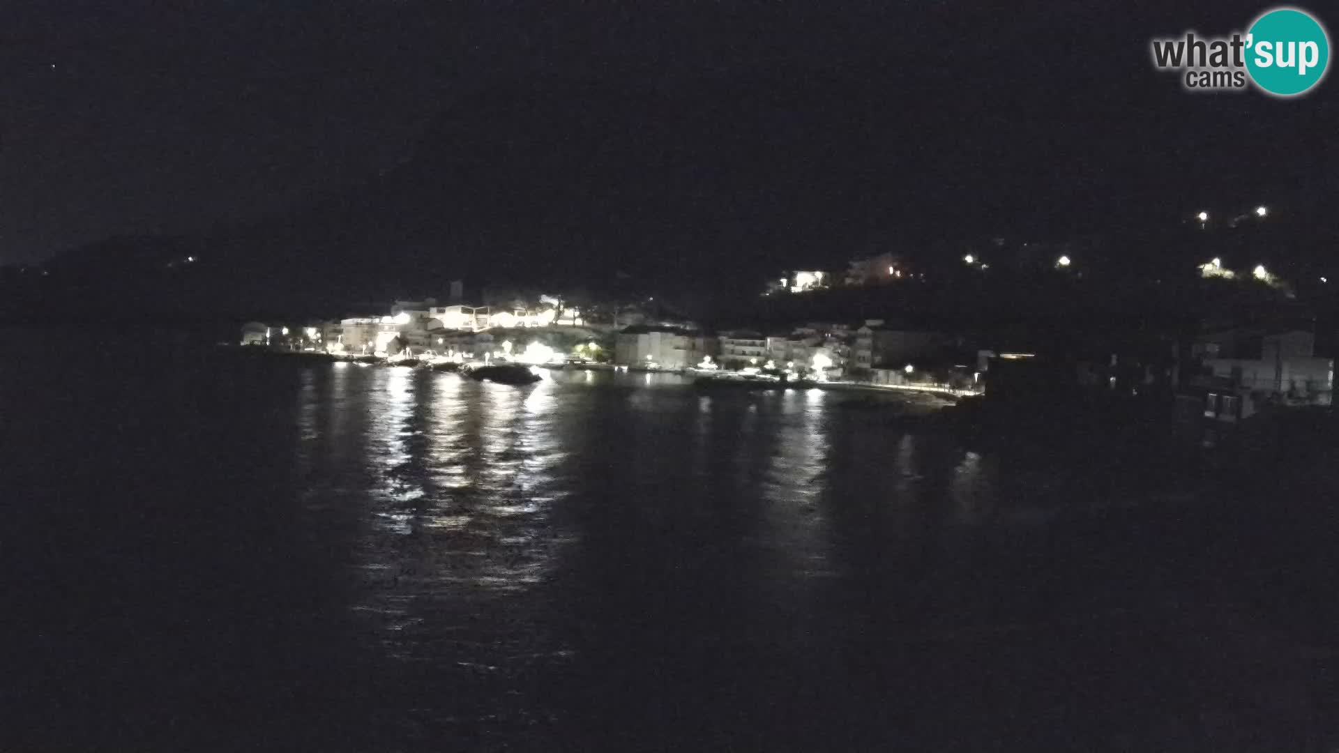 Kamera v živo Drašnice (Podgora) – Plaža
