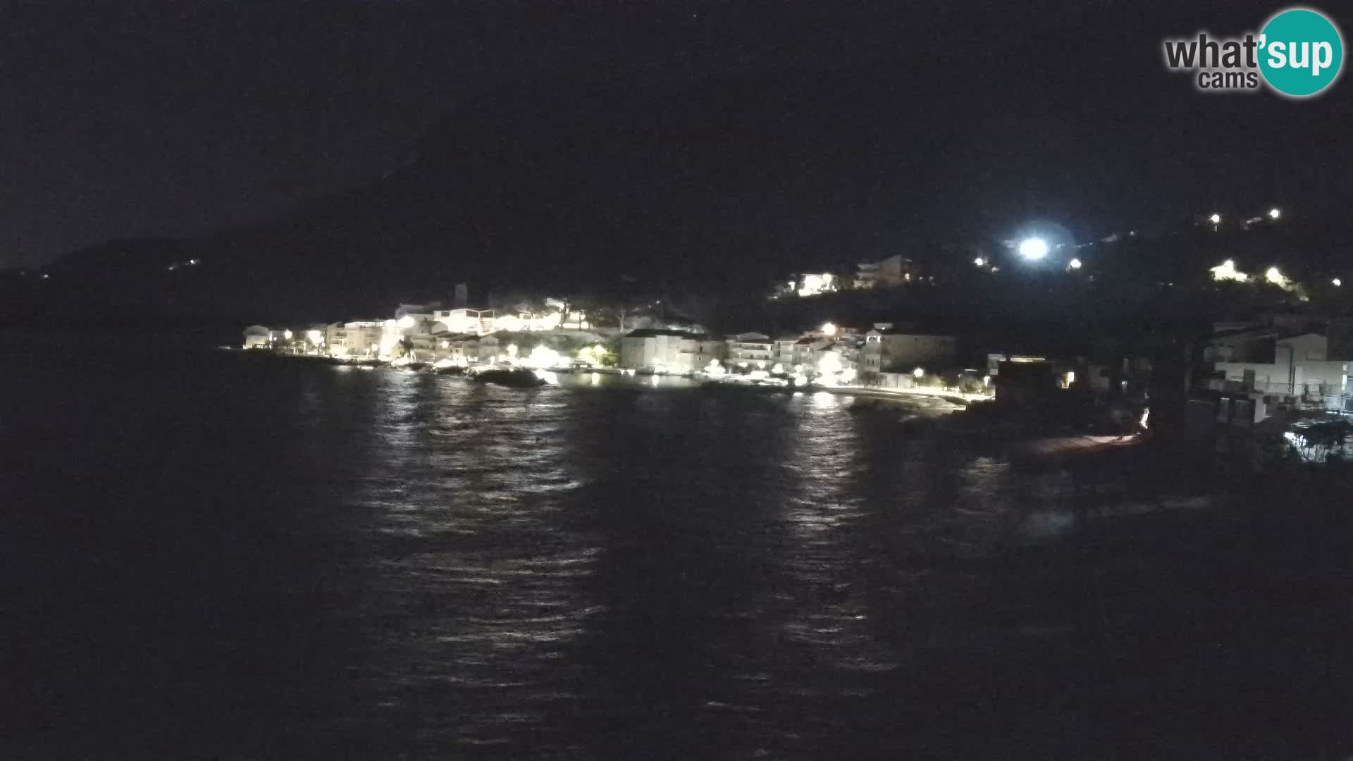 Kamera v živo Drašnice (Podgora) – Plaža