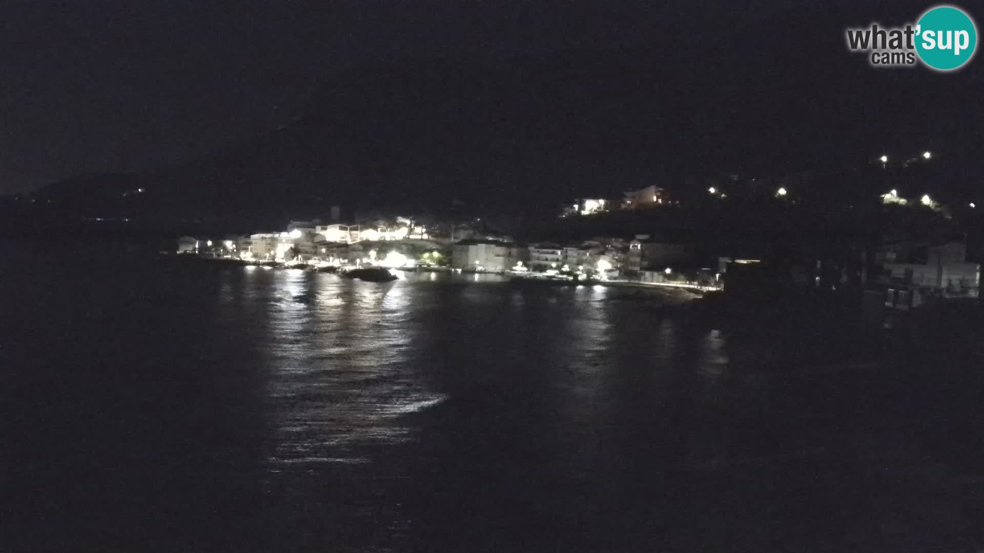 Kamera v živo Drašnice (Podgora) – Plaža