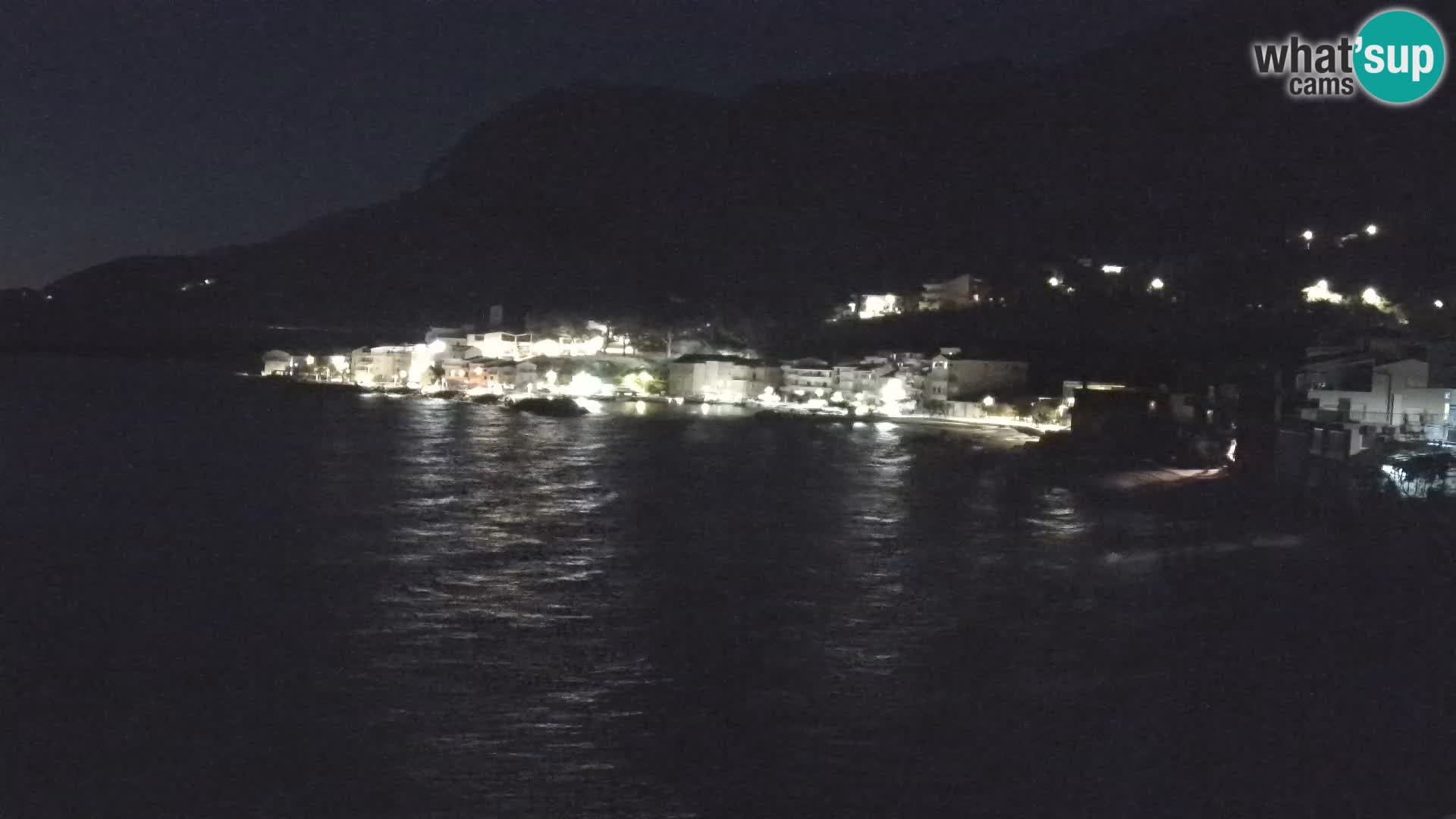 Webcam Drašnice (Podgora)  – Playa