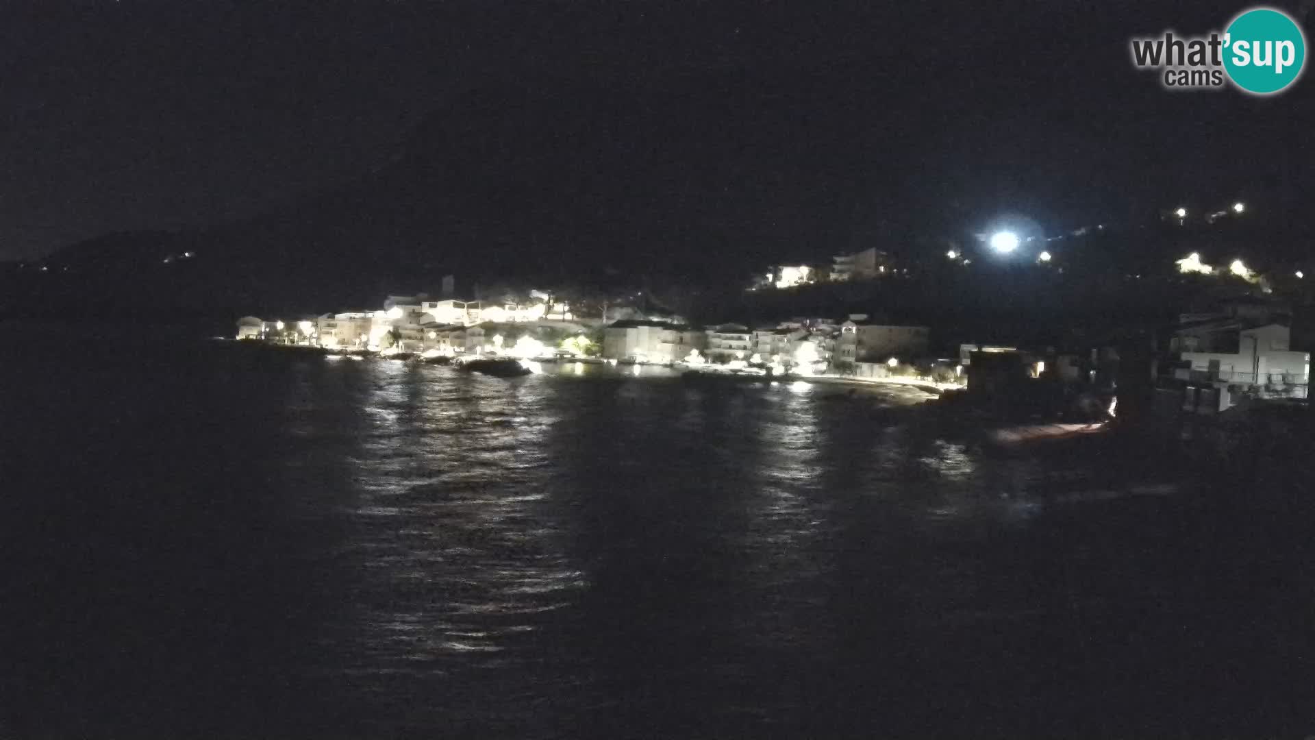 Webcam Drašnice (Podgora)  – Playa
