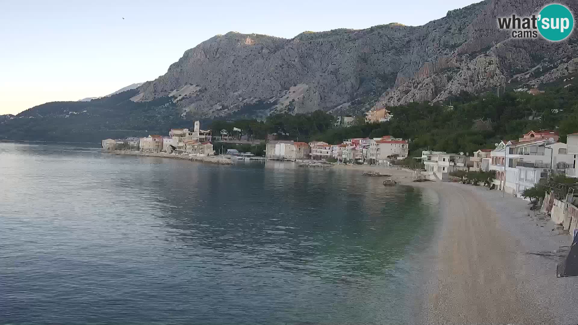 Webcam Drašnice (Podgora)  – Plage