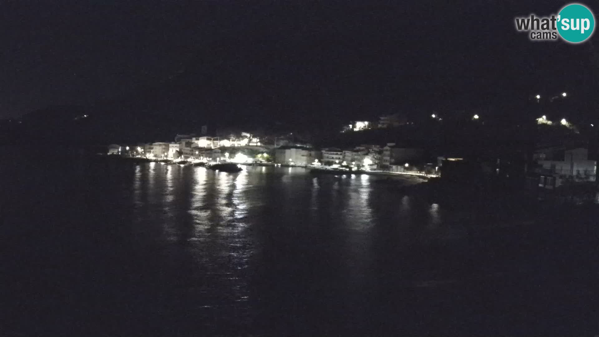 Webcam Drašnice (Podgora)  – Plage