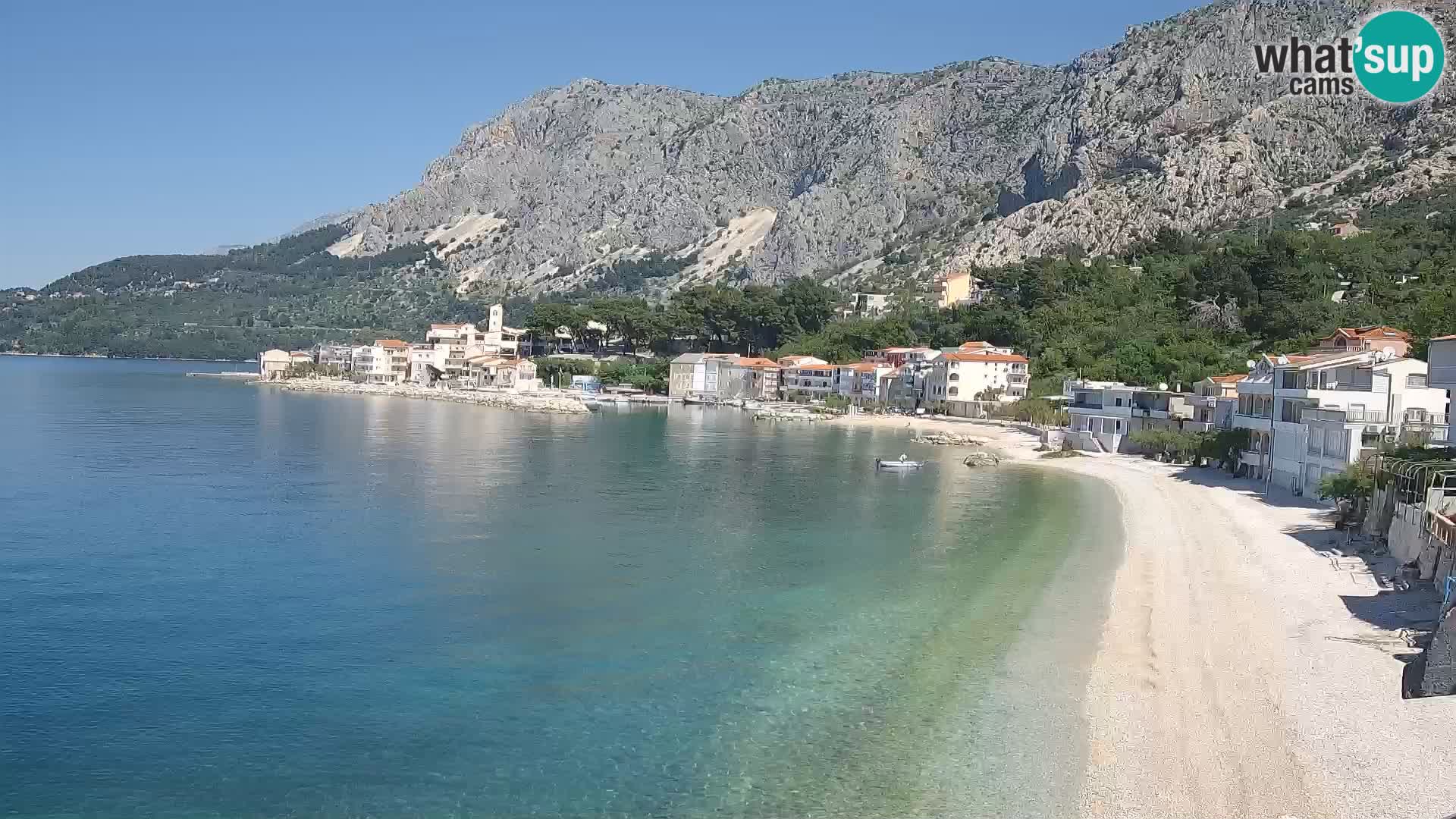 Webcam Drašnice (Podgora)  – Beach – Ober apartments