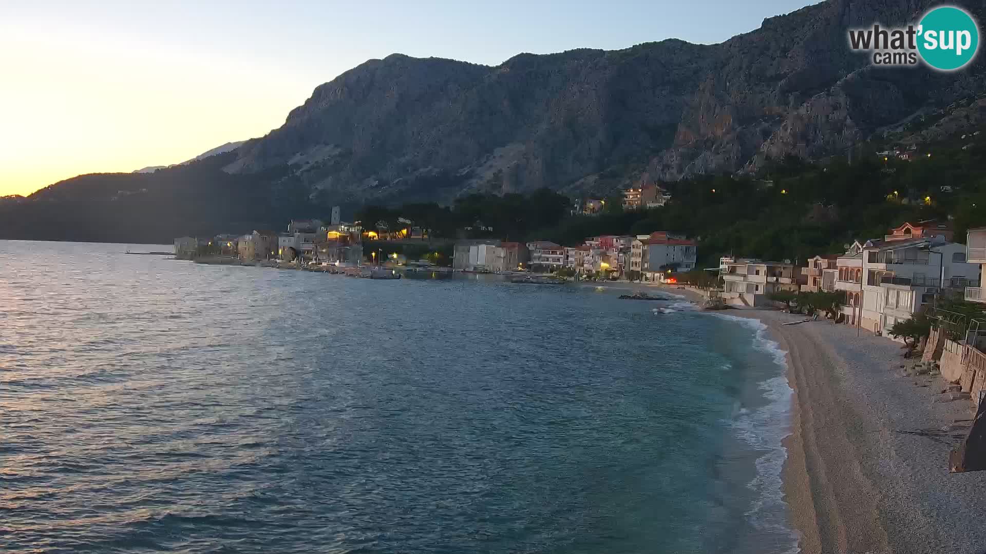 Webcam Drašnice (Podgora)  – Playa