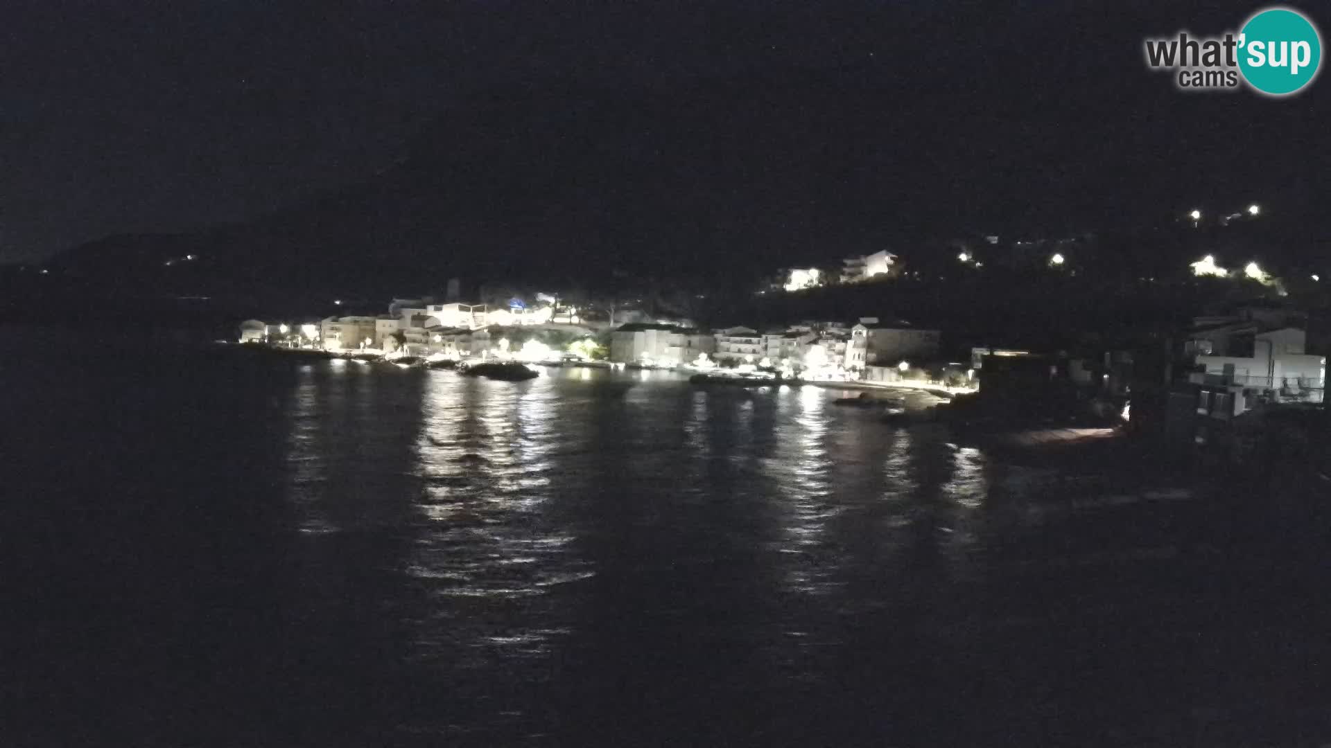 Webcam Drašnice (Podgora)  – Plage