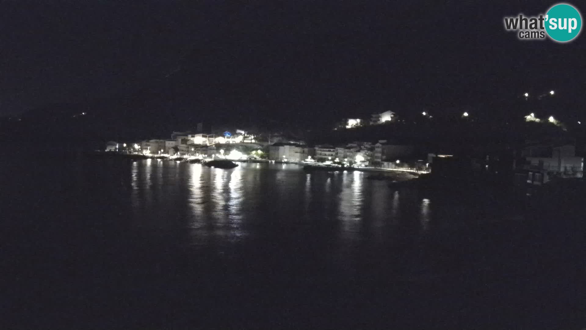Webcam Drašnice (Podgora)  – Plage