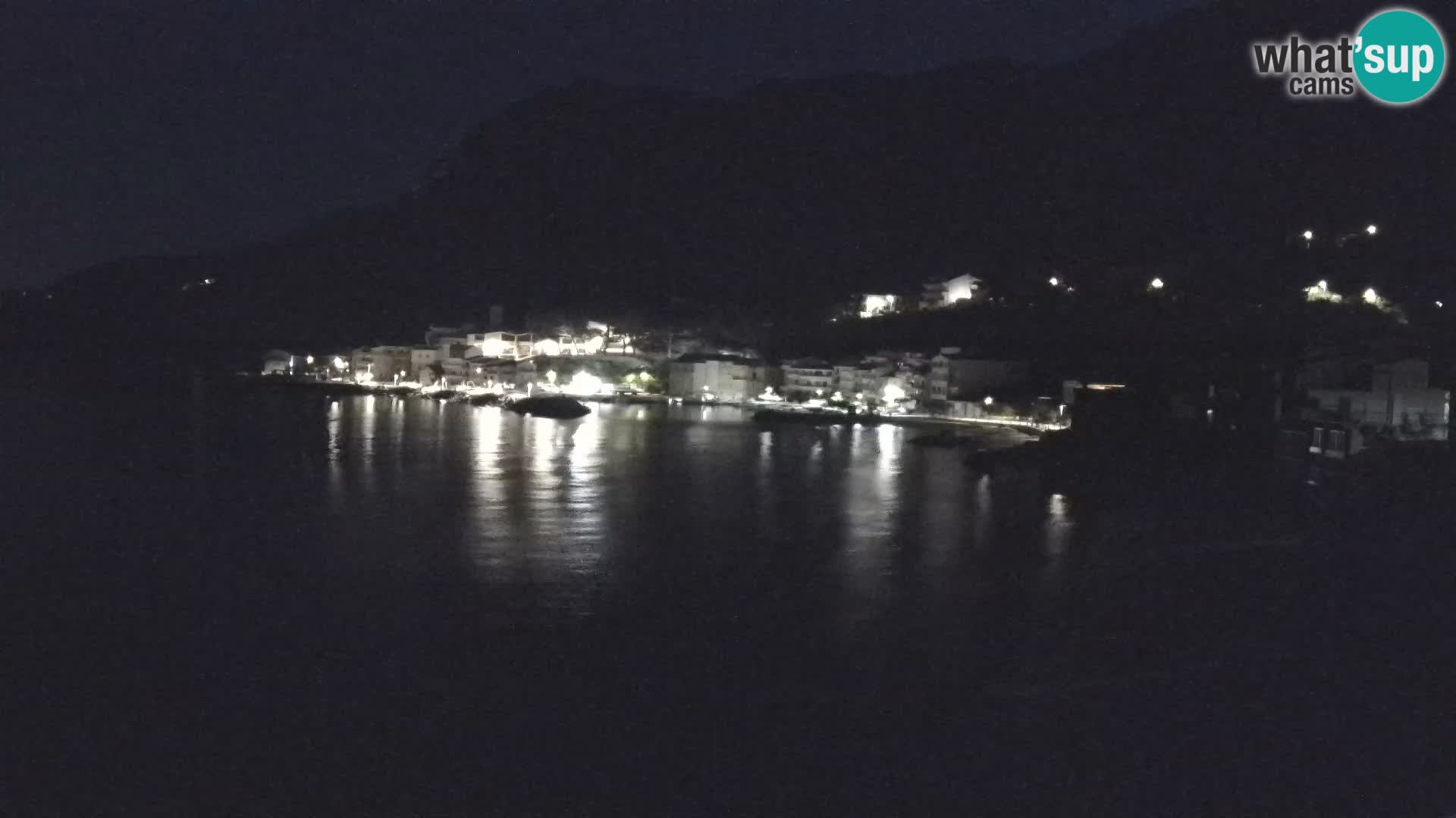 Webcam Drašnice (Podgora)  – Playa