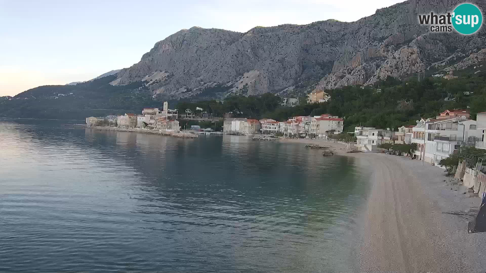 Webcam Drašnice (Podgora)  – Playa