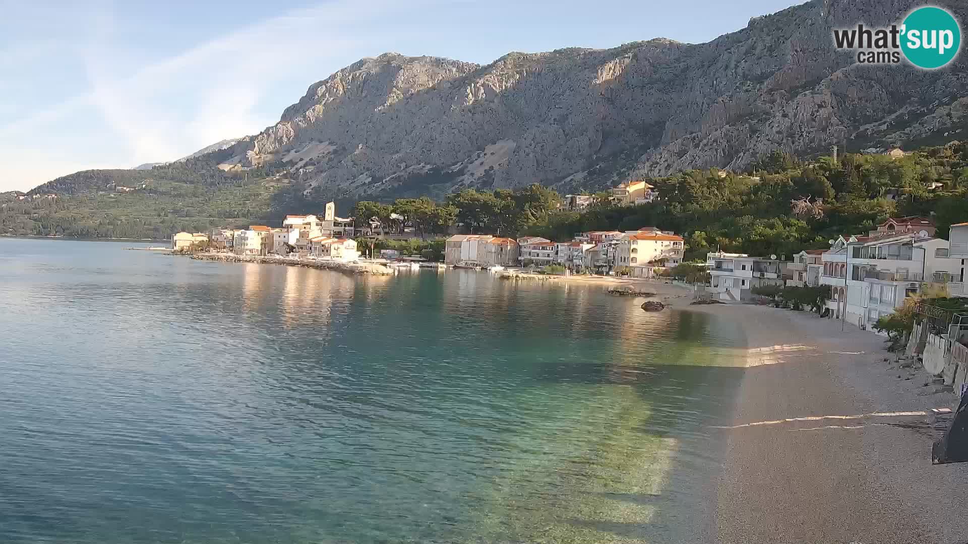 Webcam Drašnice (Podgora)  – Beach – Ober apartments