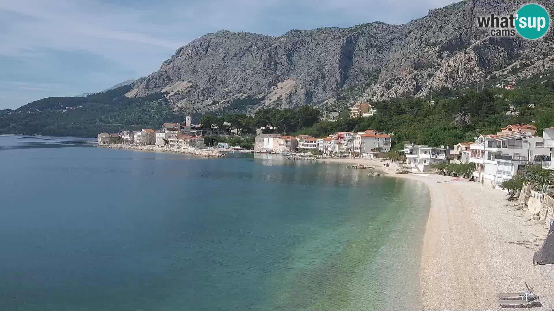 Webcam Drašnice (Podgora)  – Plage