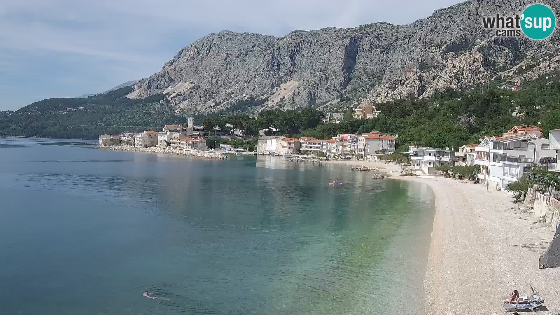 Webcam Drašnice (Podgora)  – Beach – Ober apartments