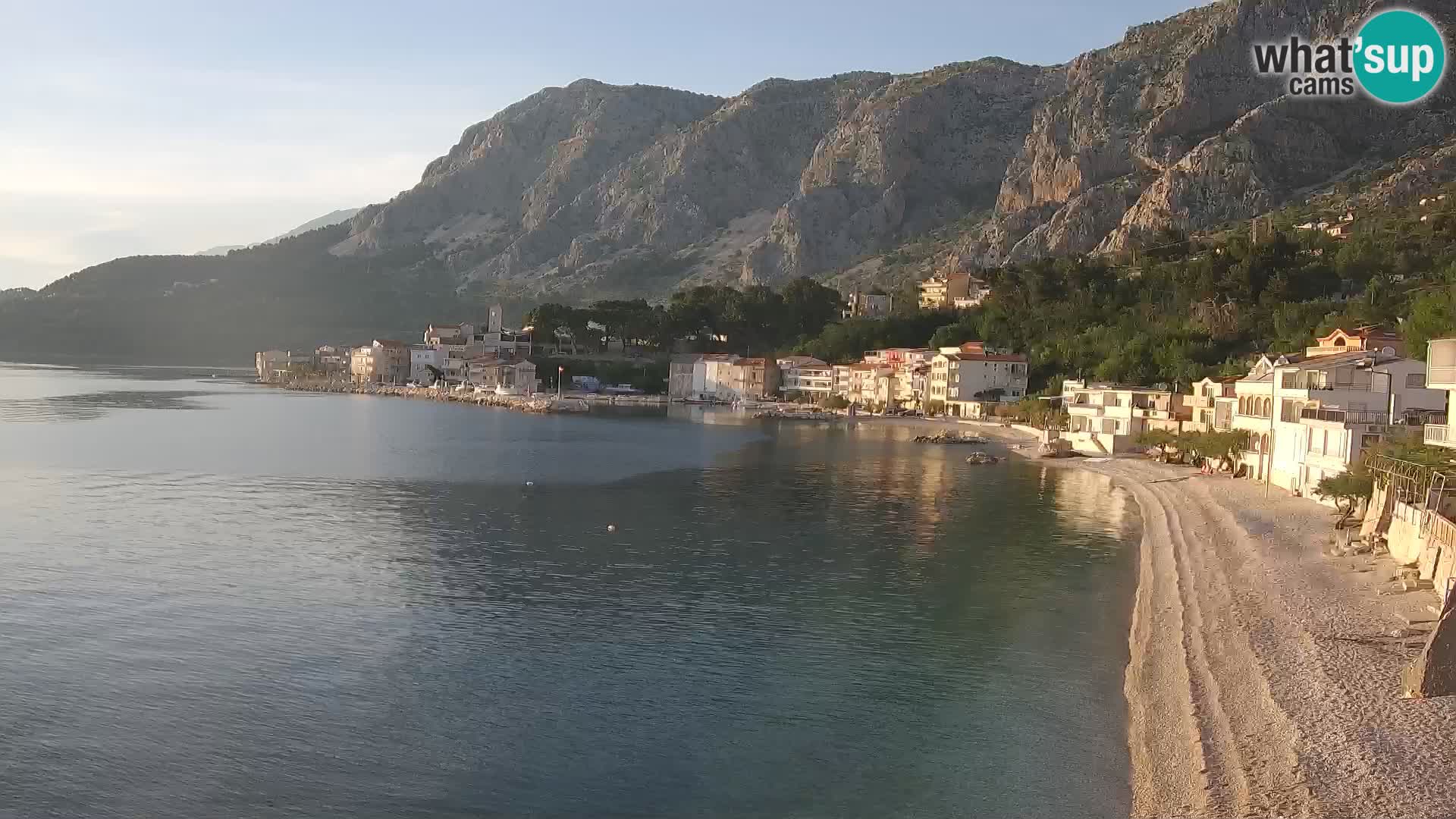 Webcam Drašnice (Podgora)  – Beach – Ober apartments