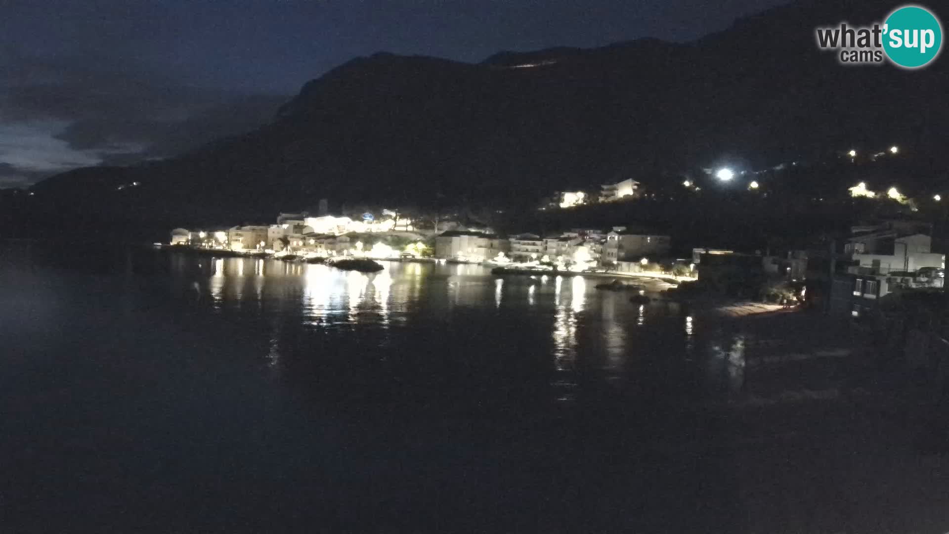 Webcam Drašnice (Podgora)  – Beach – Ober apartments