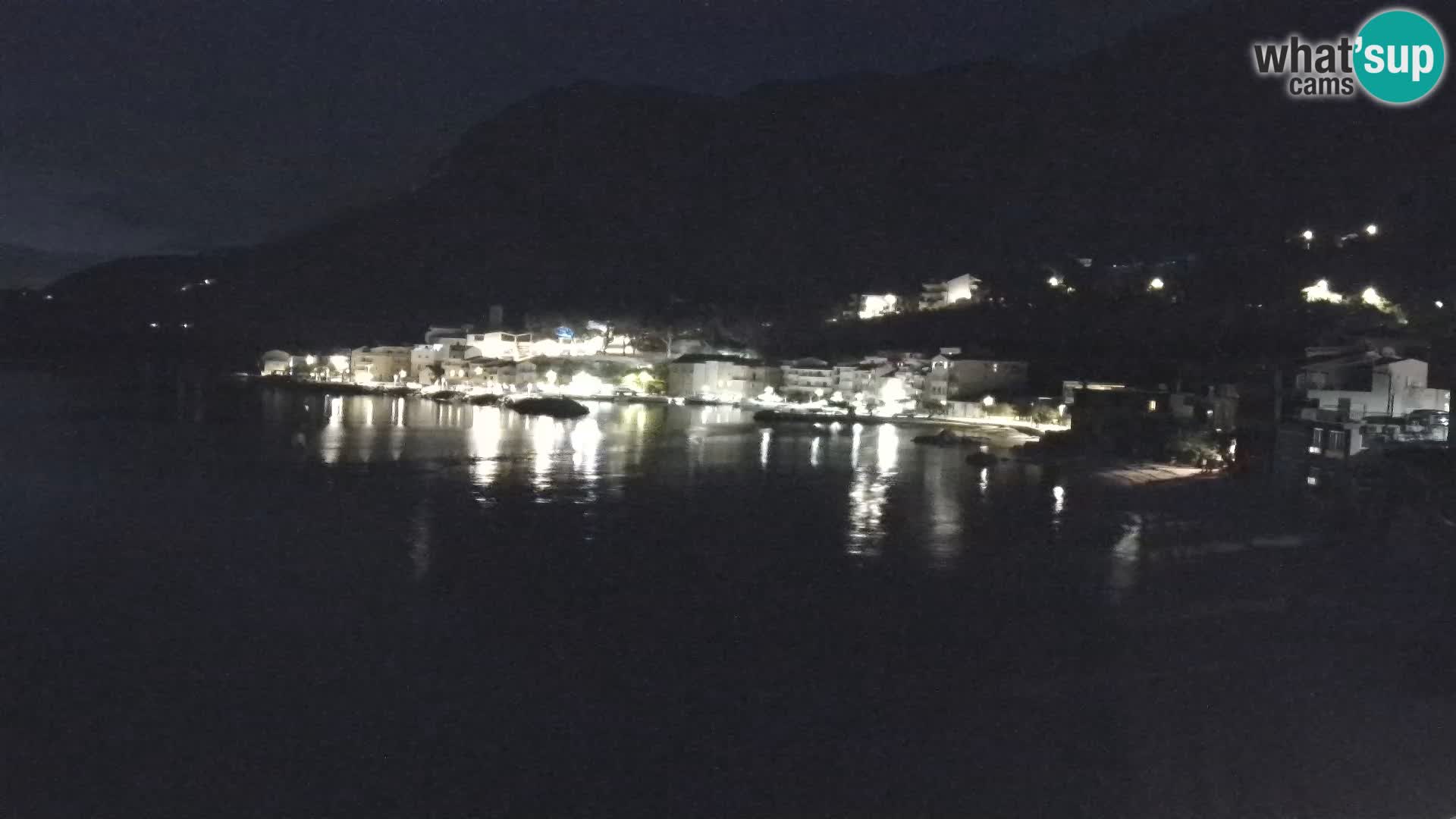 Webcam Drašnice (Podgora)  – Plage