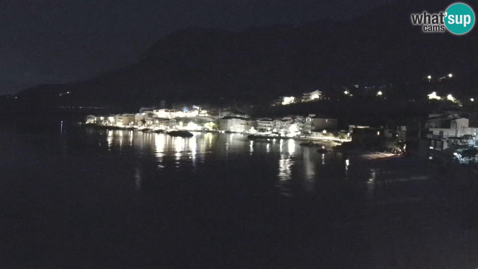 Webcam Drašnice (Podgora)  – Playa