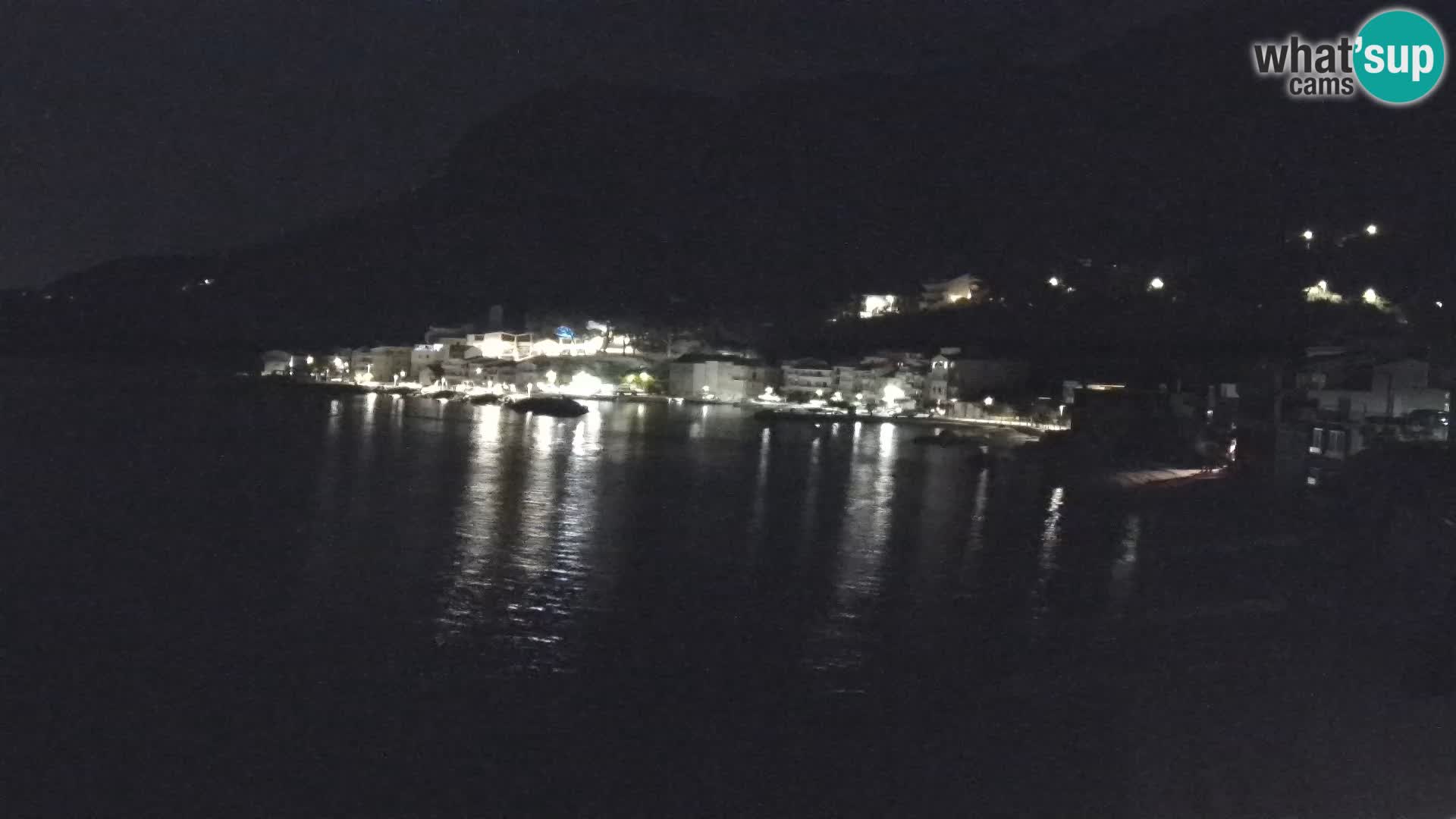 Webcam Drašnice (Podgora)  – Plage