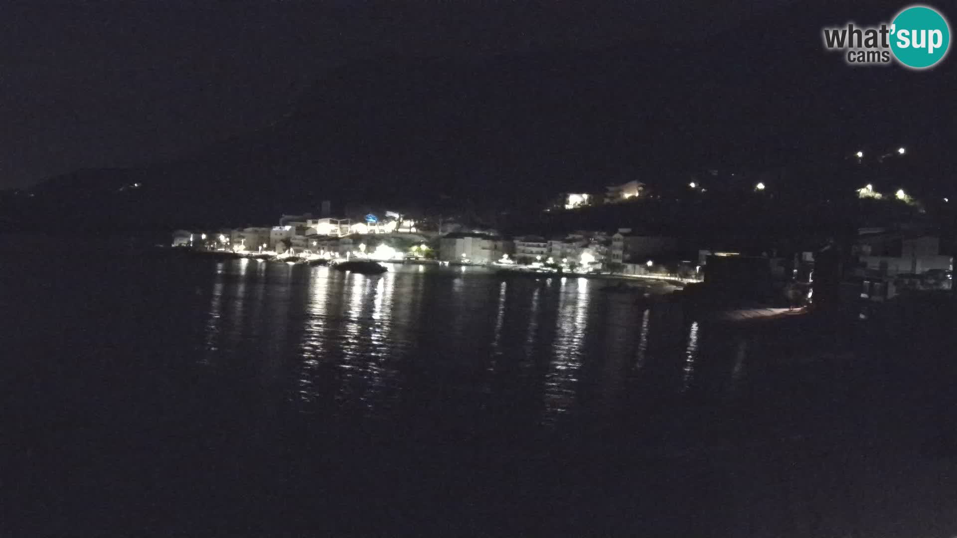 Webcam Drašnice (Podgora)  – Playa