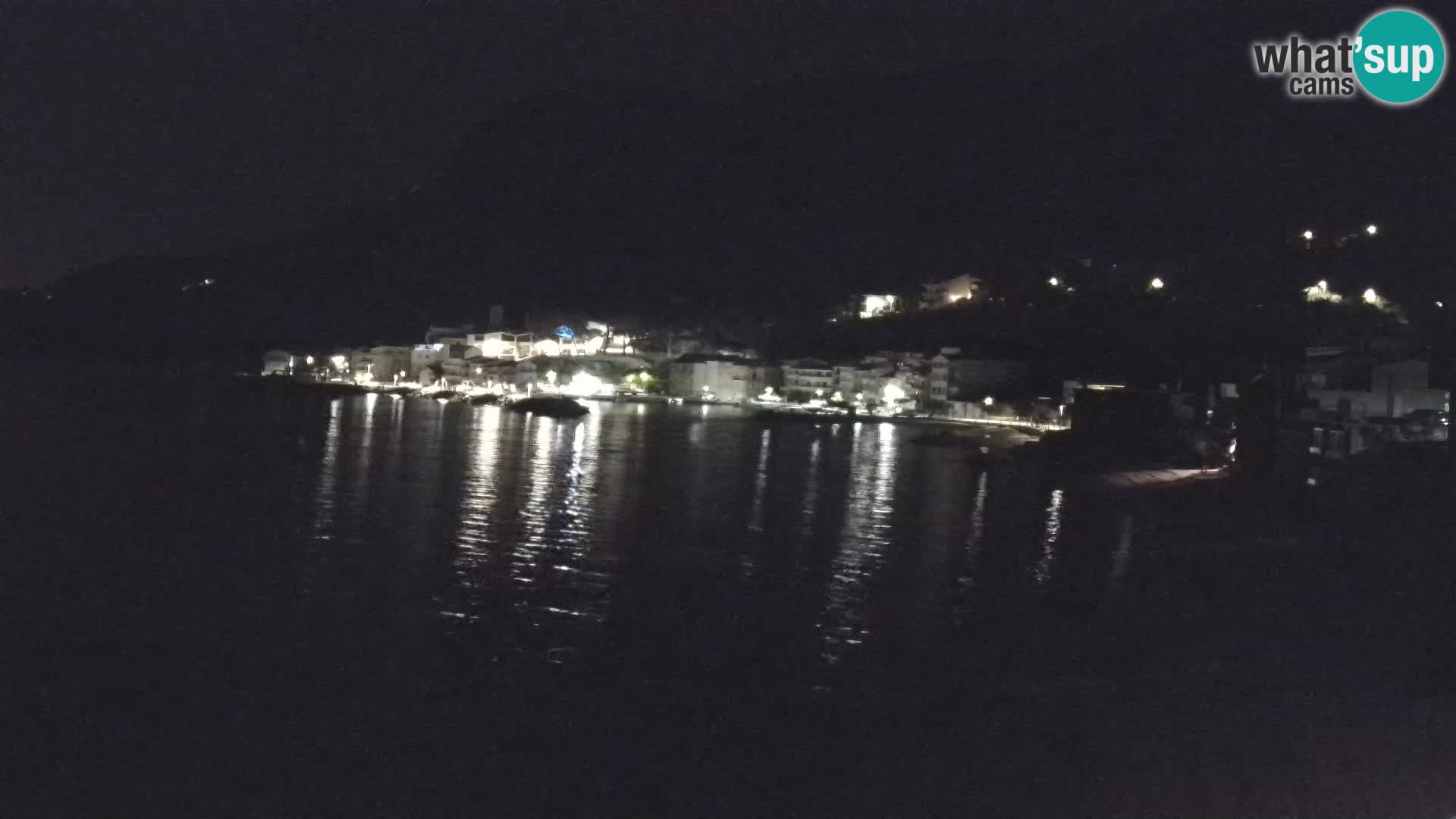 Webcam Drašnice (Podgora)  – Plage