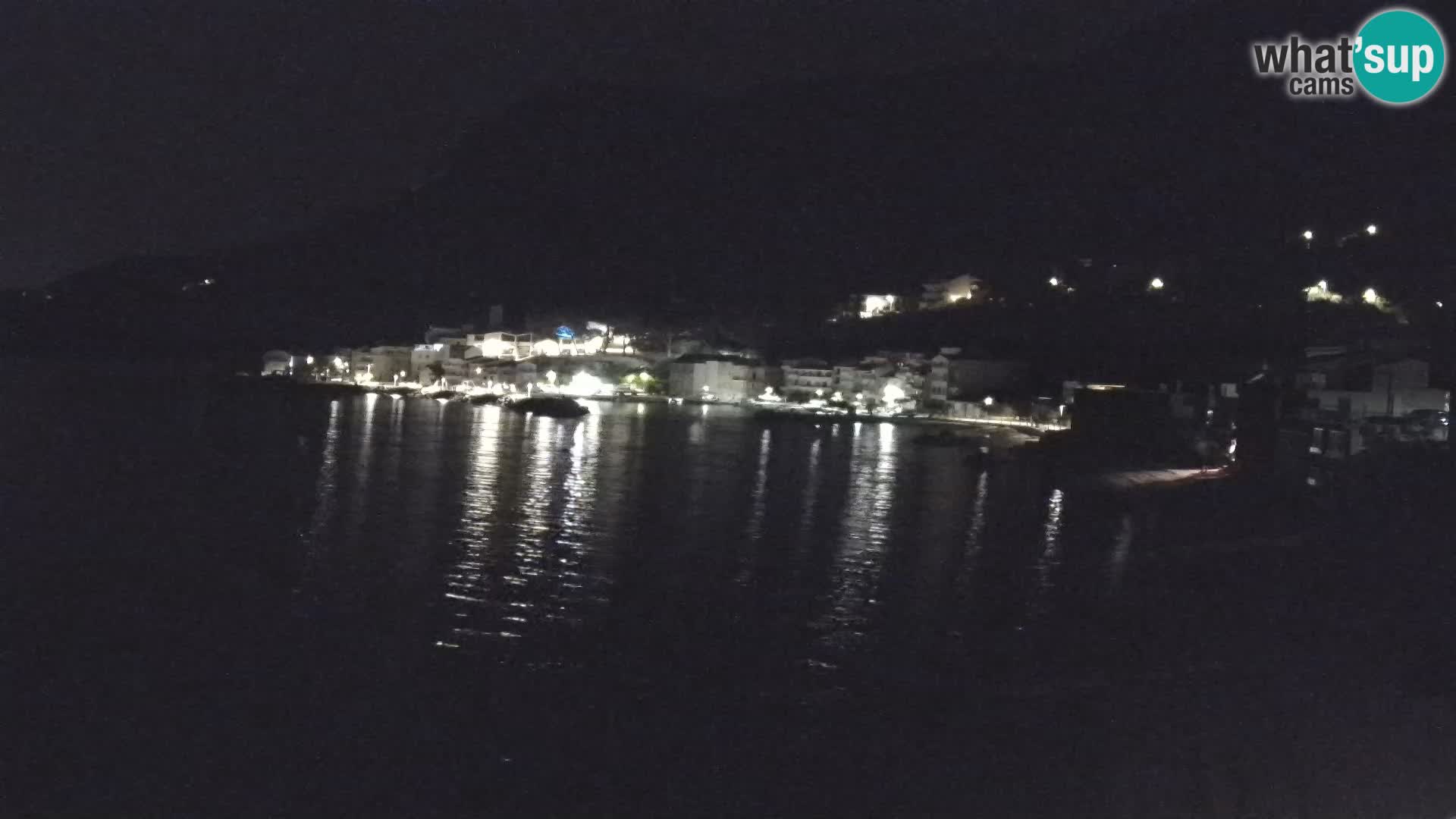 Webcam Drašnice (Podgora)  – Plage