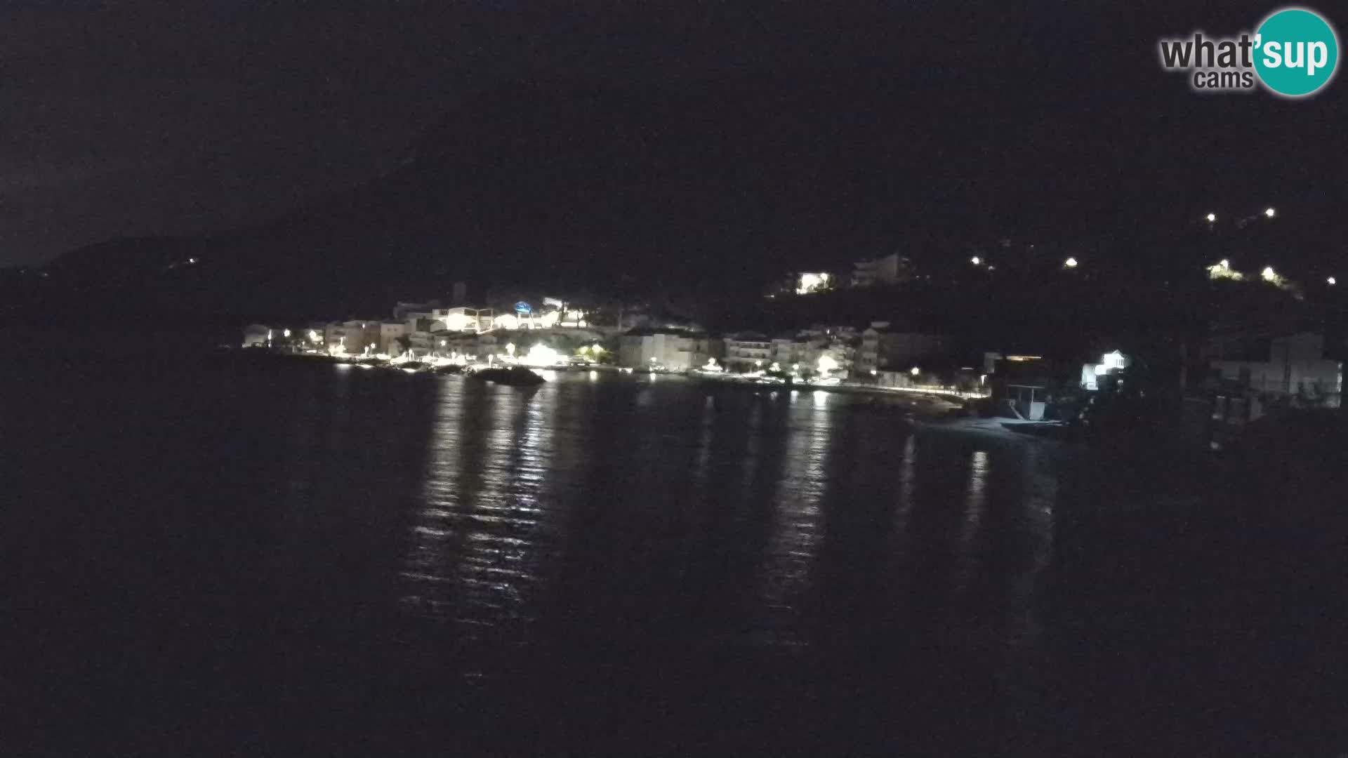 Webcam Drašnice (Podgora)  – Playa