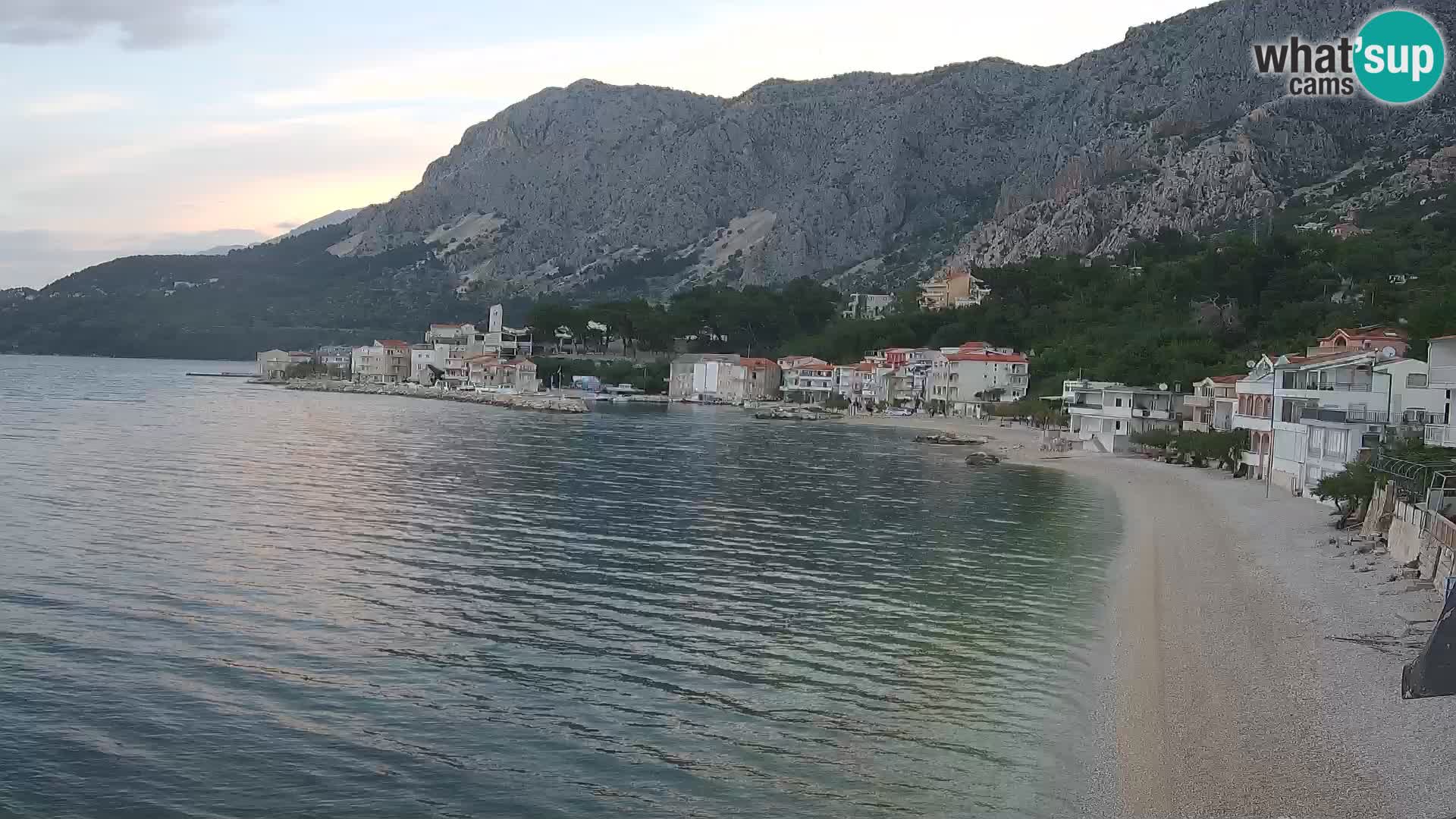 Webcam Drašnice (Podgora)  – Playa