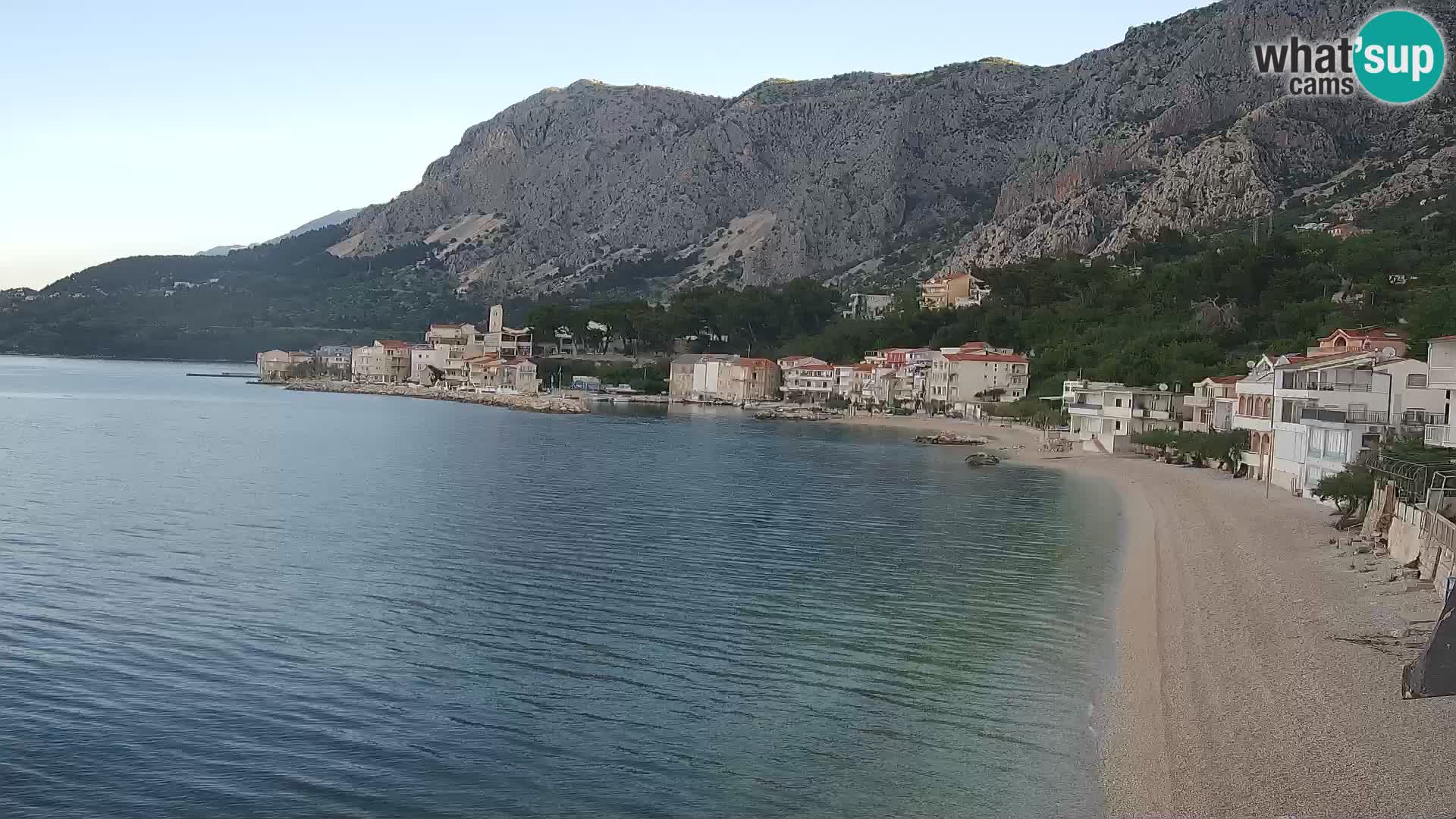 Webcam Drašnice (Podgora)  – Beach – Ober apartments