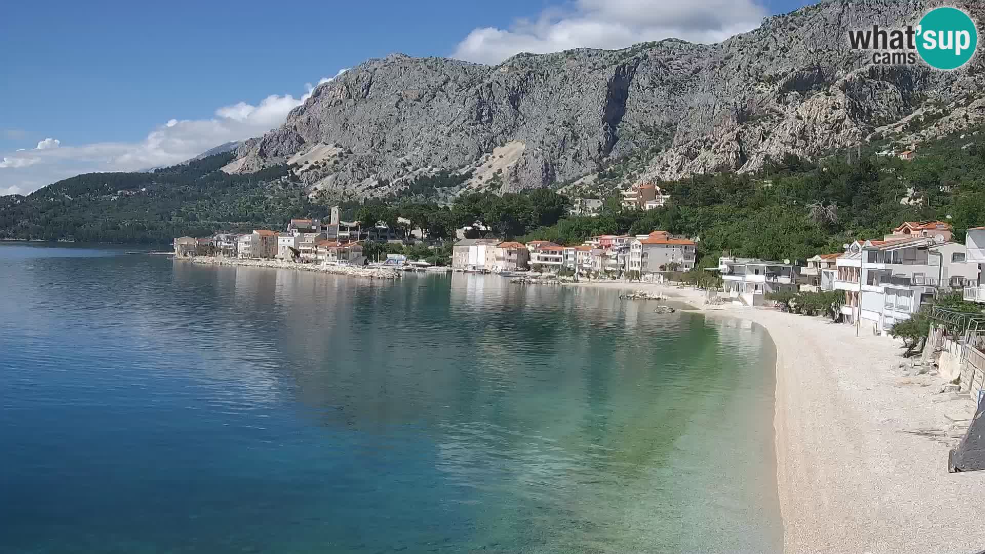 Webcam Drašnice (Podgora)  – Playa