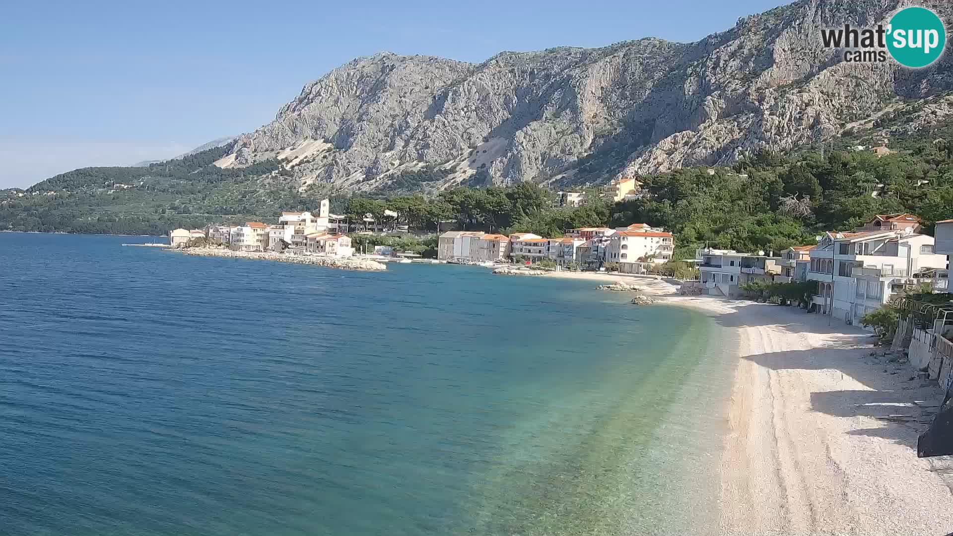 Kamera v živo Drašnice (Podgora) – Plaža