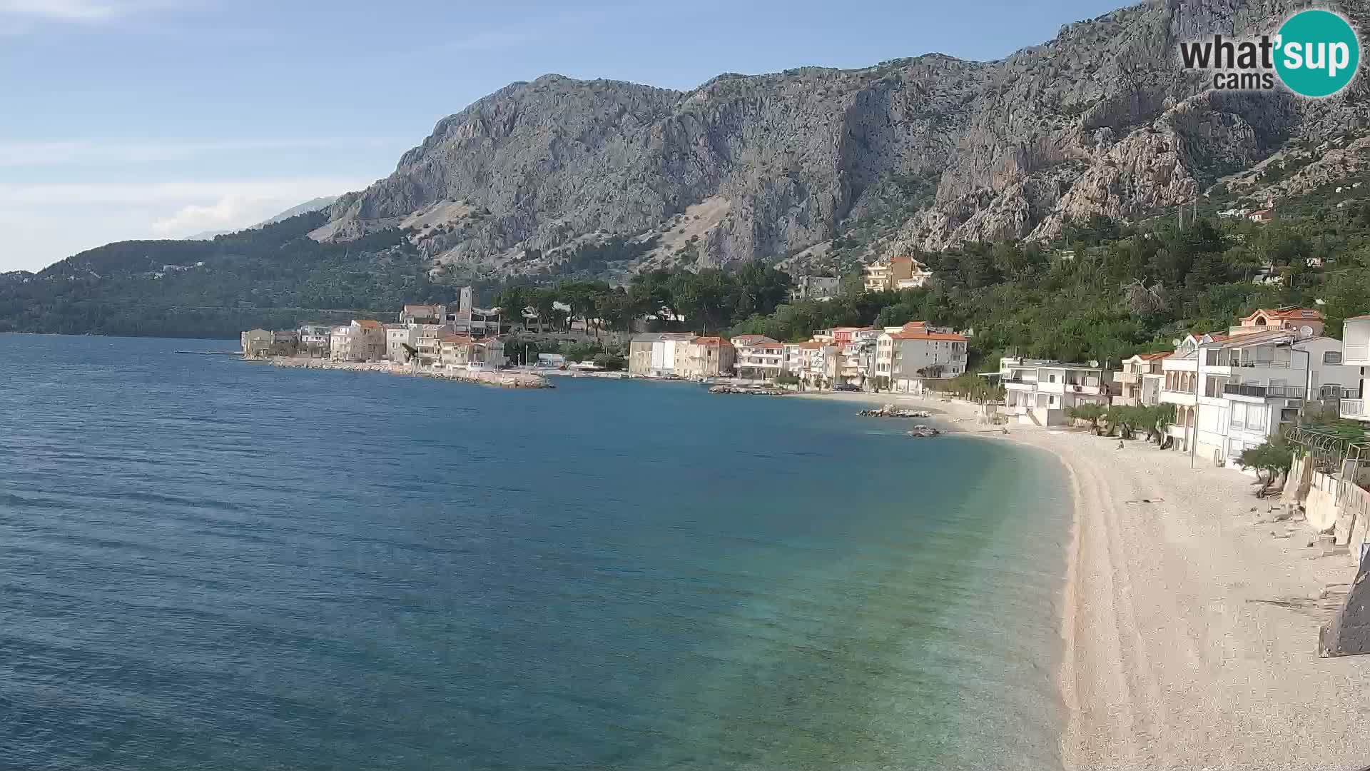 Webcam Drašnice (Podgora)  – Beach – Ober apartments
