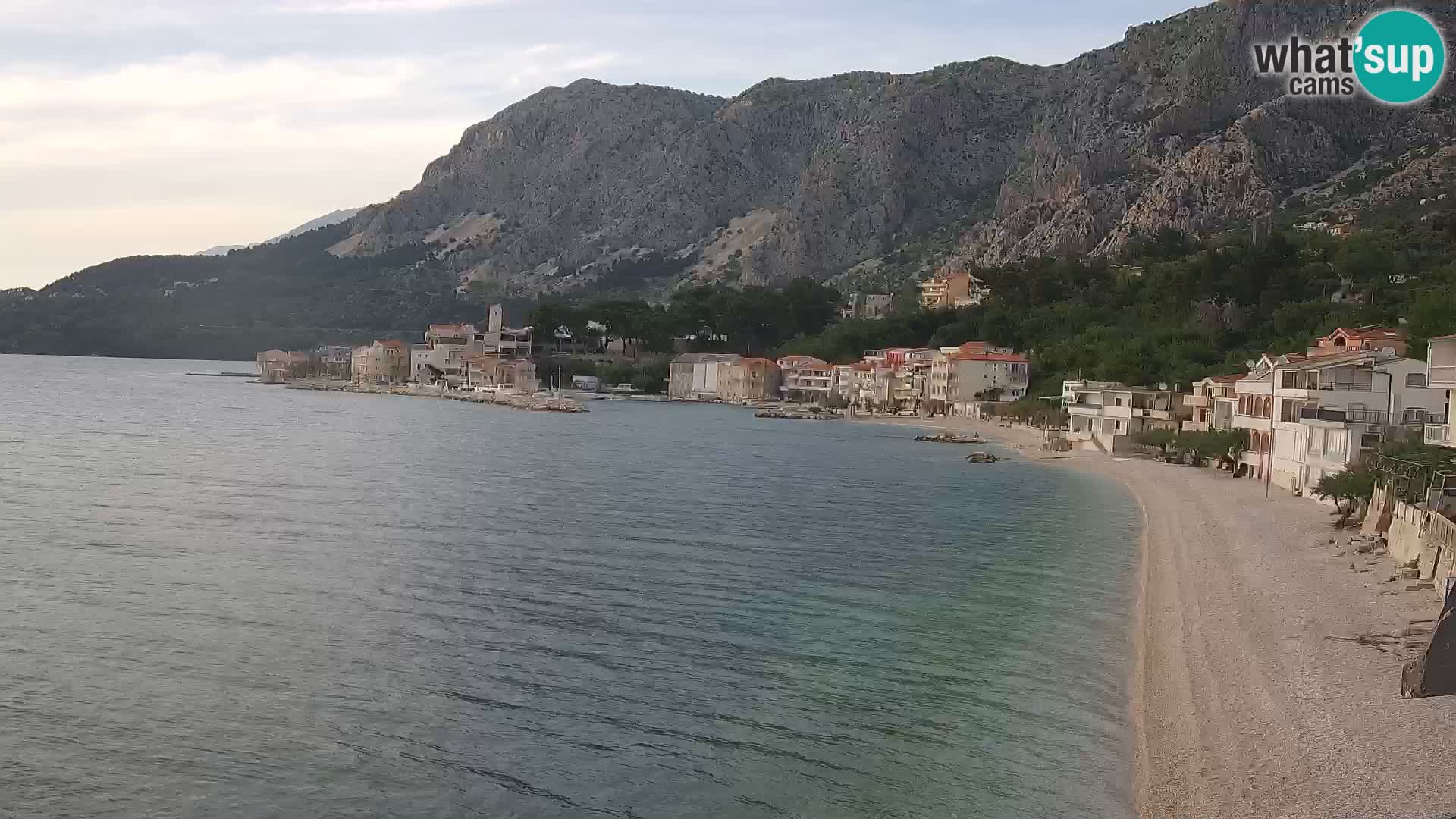 Kamera v živo Drašnice (Podgora) – Plaža