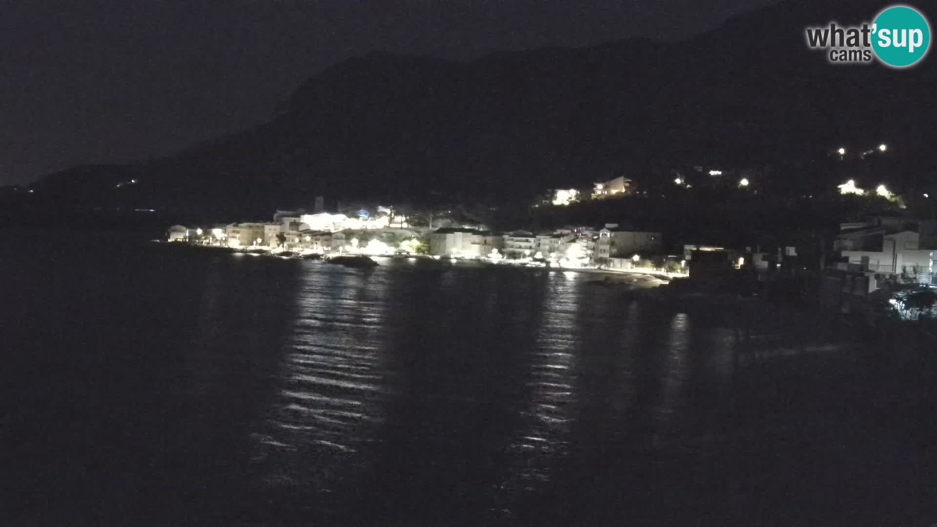 Webcam Drašnice (Podgora)  – Strand