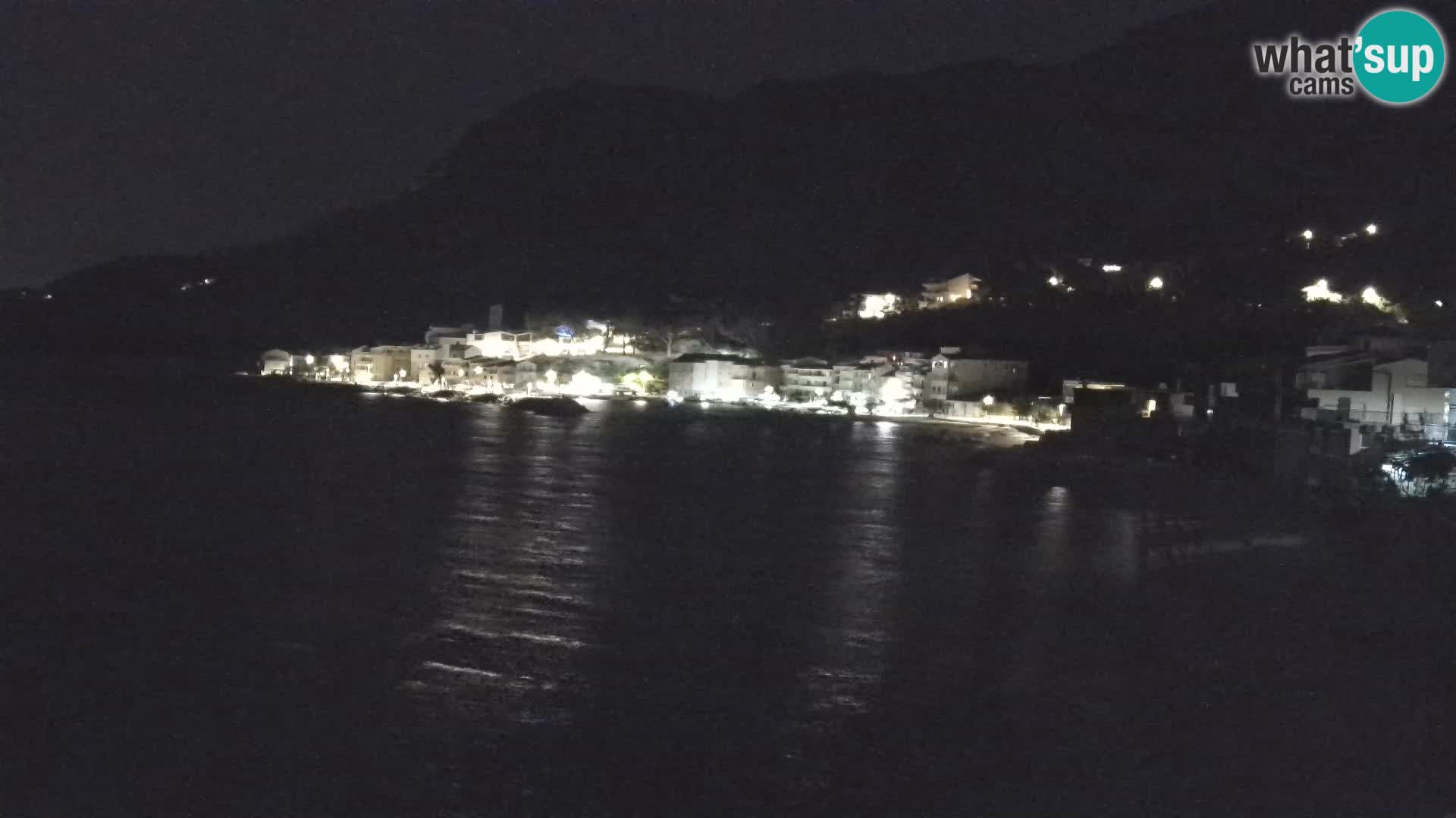 Kamera v živo Drašnice (Podgora) – Plaža