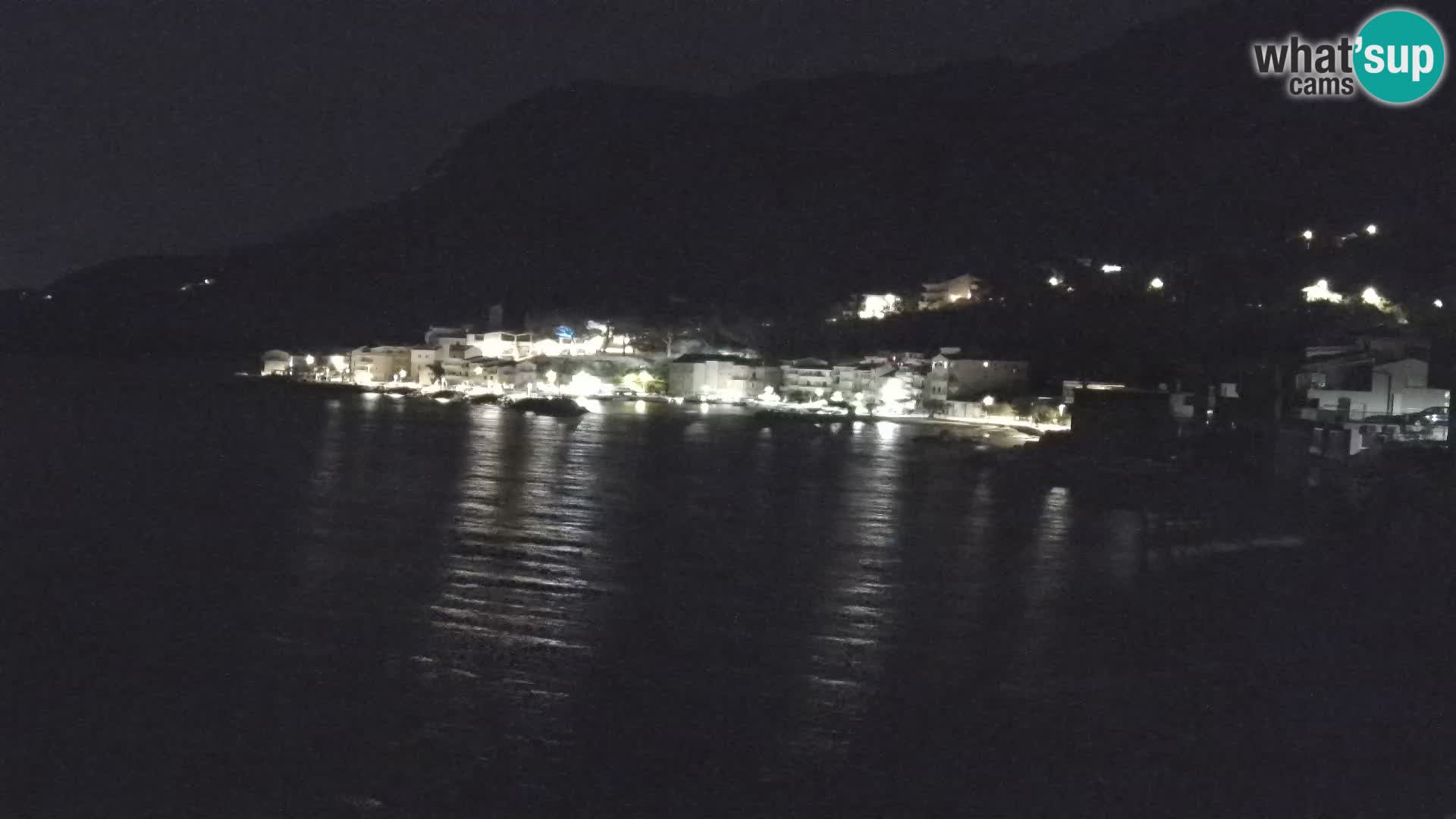 Webcam Drašnice (Podgora)  – Playa