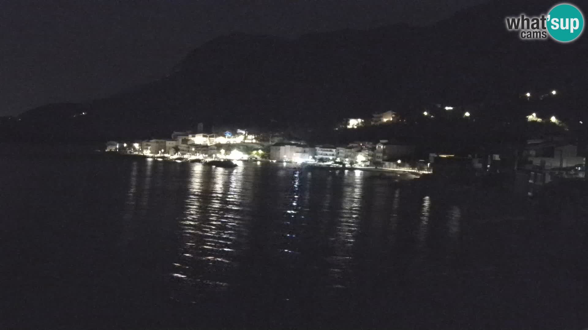 Webcam Drašnice (Podgora)  – Strand