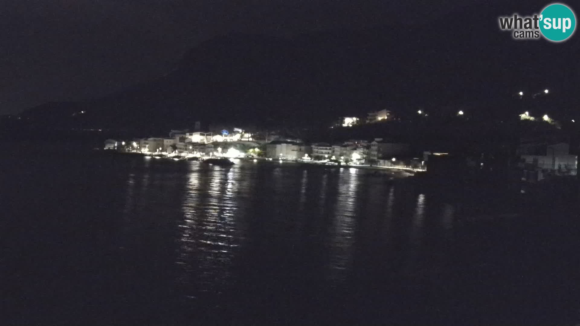 Webcam Drašnice (Podgora)  – Playa