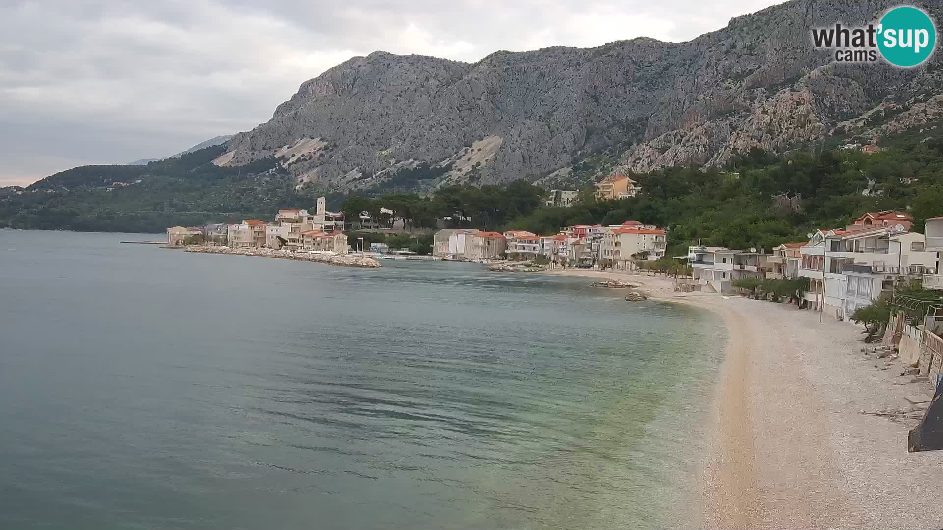 Webcam Drašnice (Podgora)  – Plage
