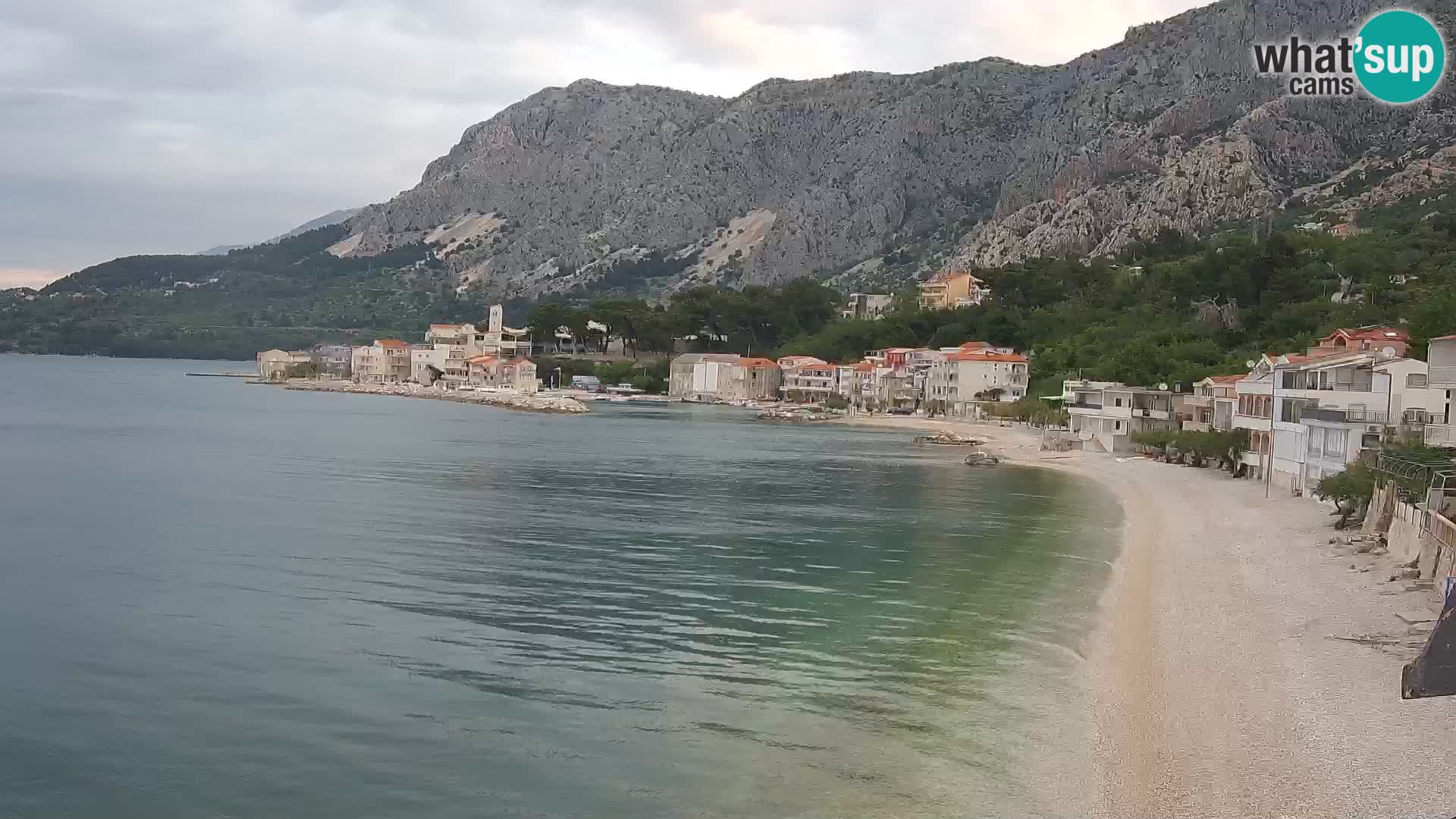 Kamera v živo Drašnice (Podgora) – Plaža