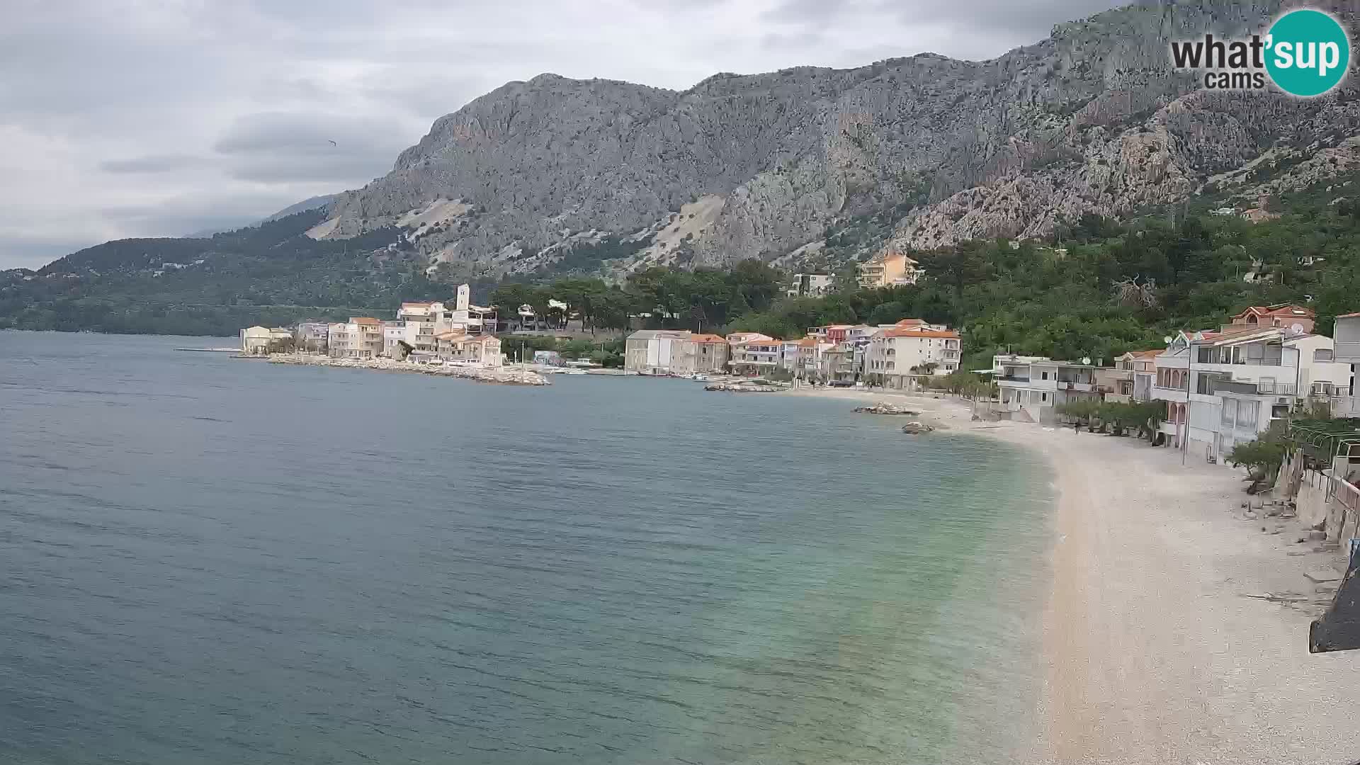 Webcam Drašnice (Podgora)  – Strand