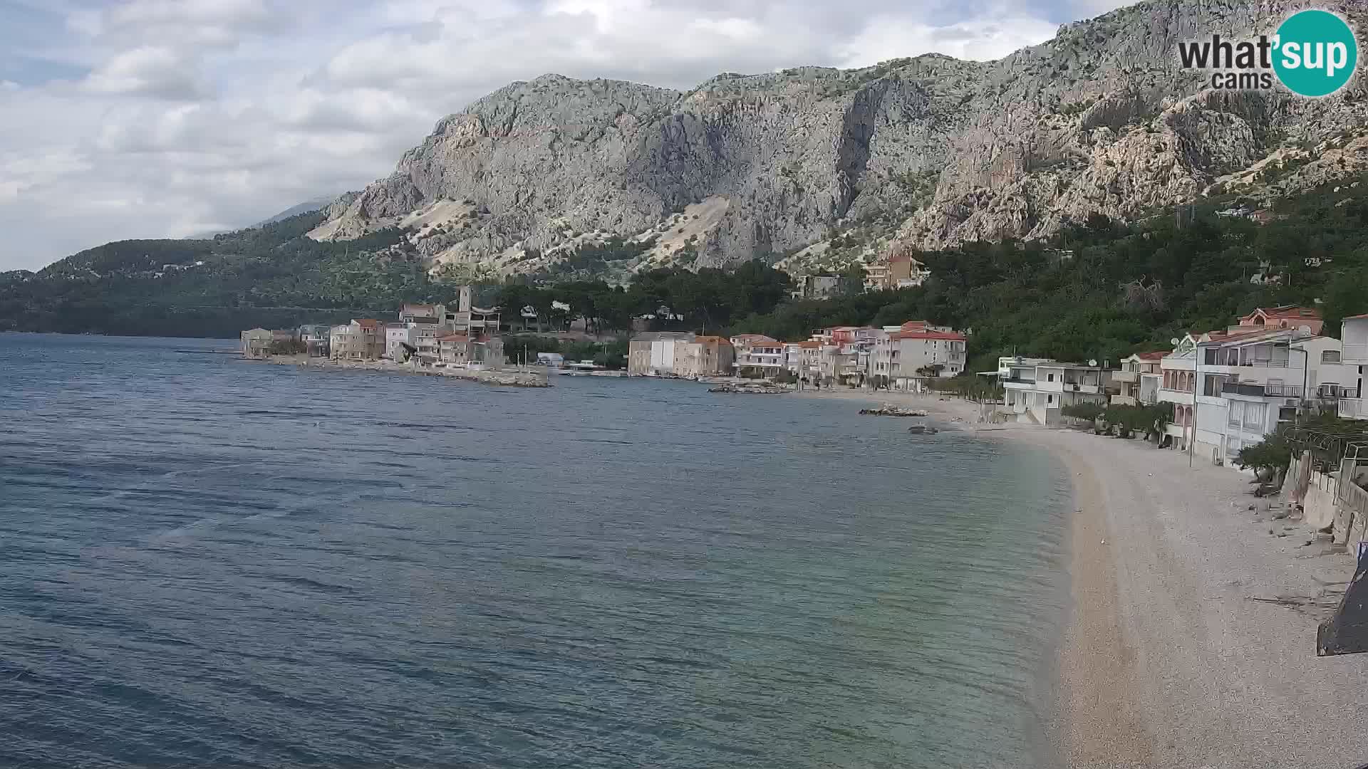 Webcam Drašnice (Podgora)  – Beach – Ober apartments