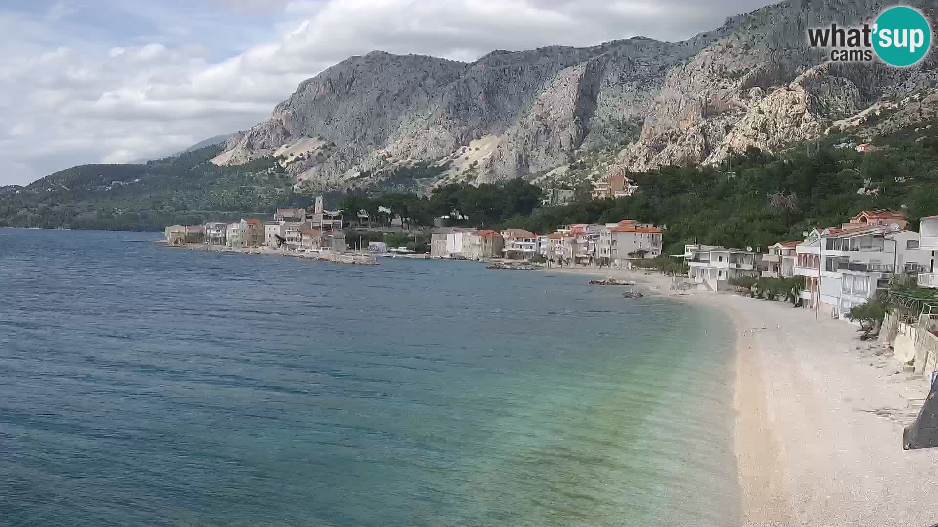 Webcam Drašnice (Podgora)  – Beach – Ober apartments