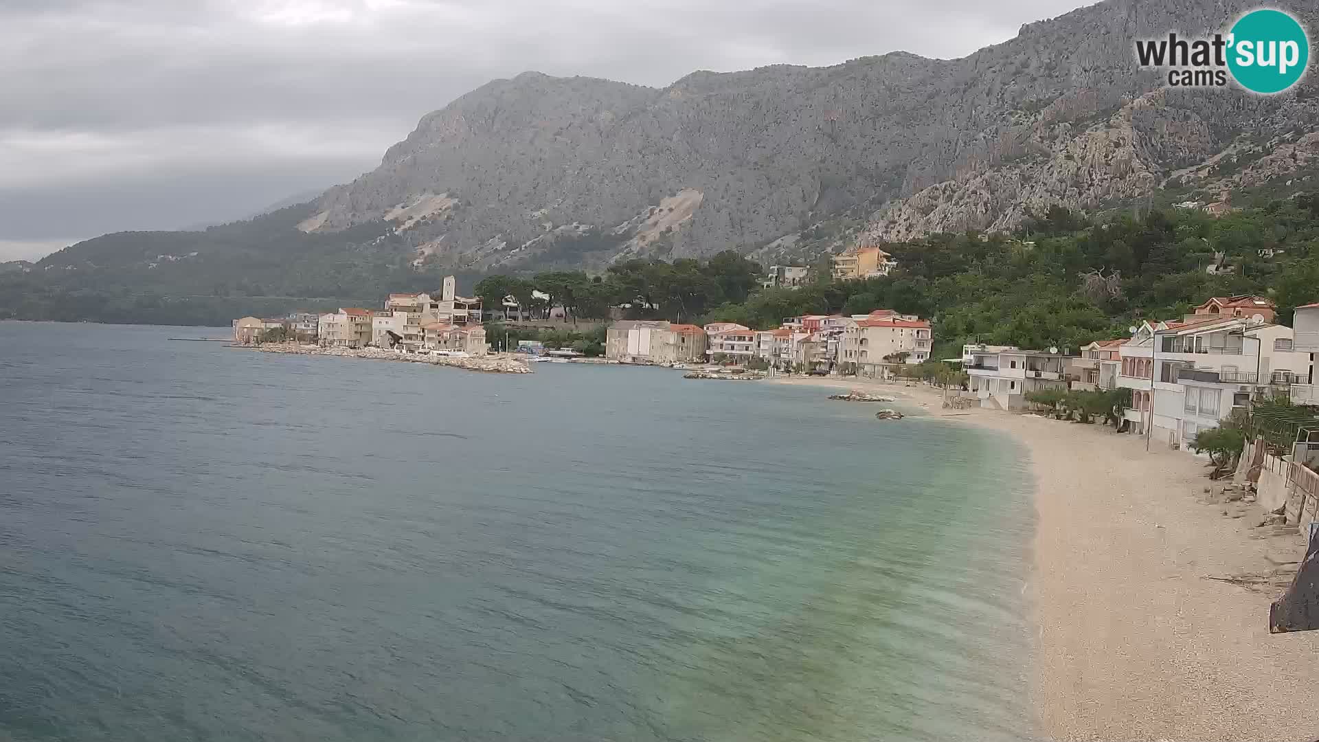 Webcam Drašnice (Podgora)  – Playa