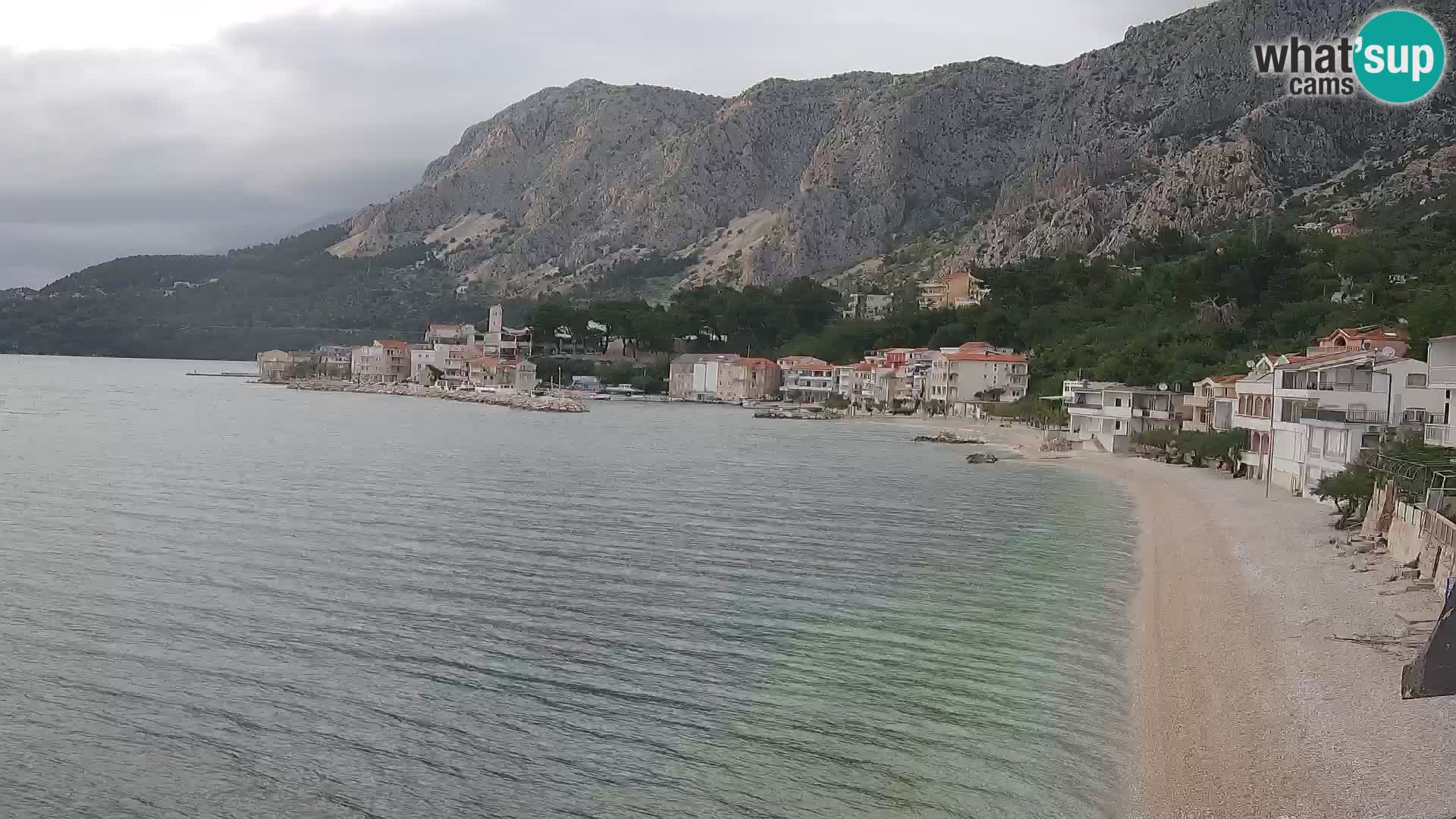Webcam Drašnice (Podgora)  – Beach – Ober apartments