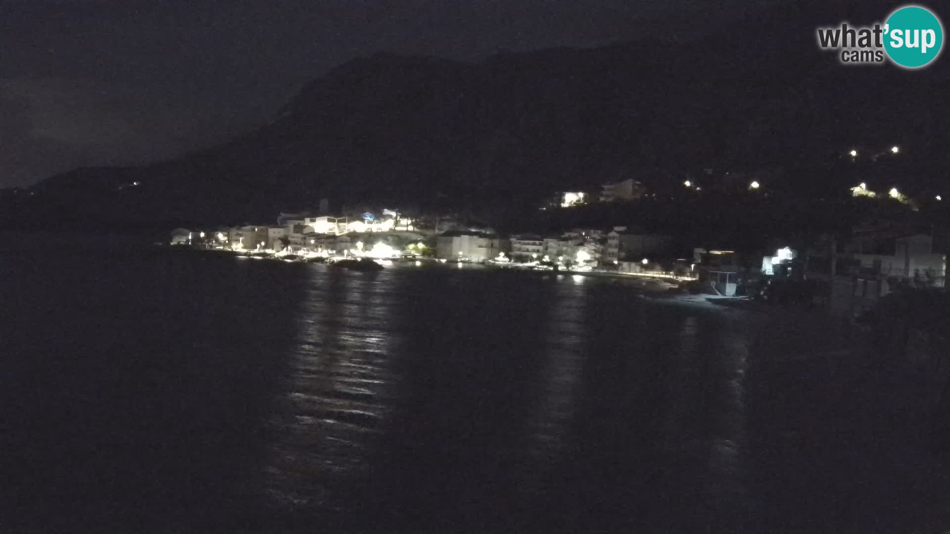 Webcam Drašnice (Podgora)  – Playa