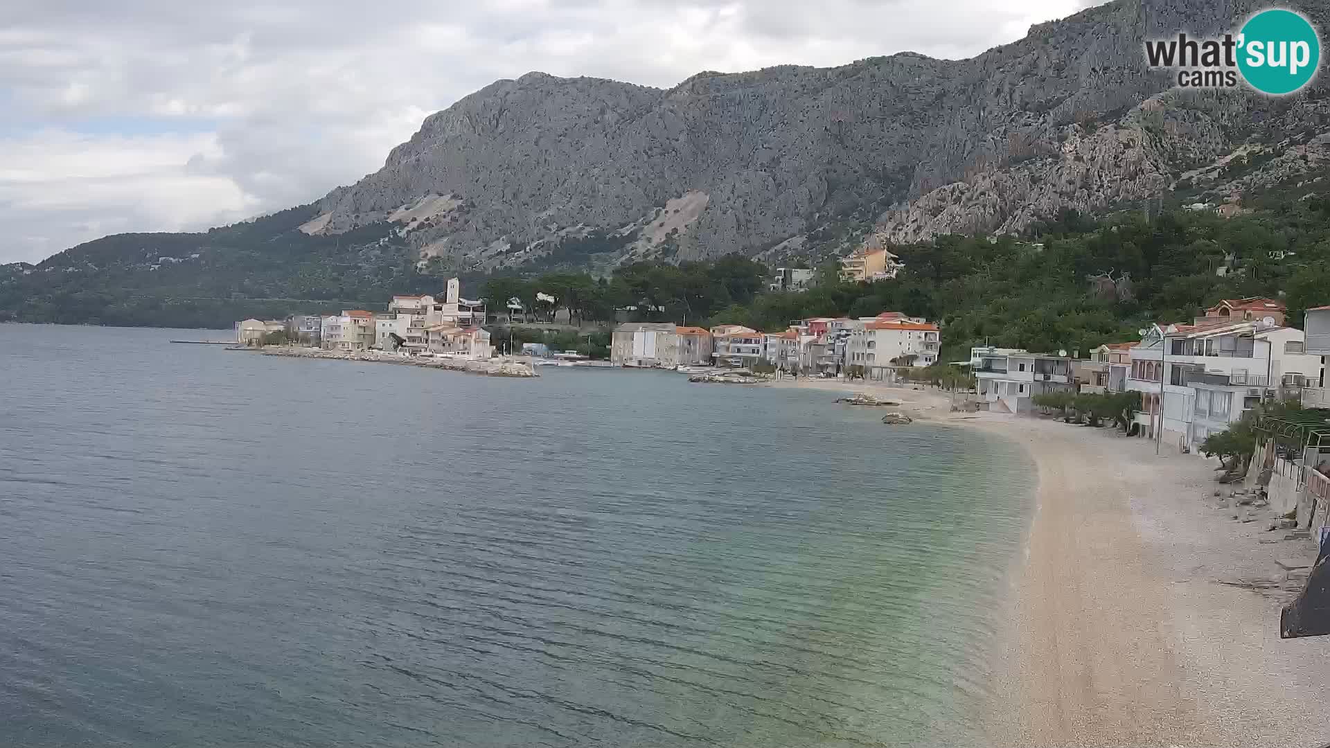 Webcam Drašnice (Podgora)  – Playa